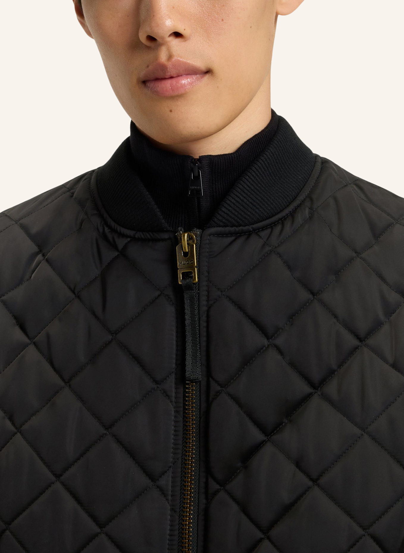 HUGO Casual Jacke BICOL2541 Regular Fit: SCHWARZ