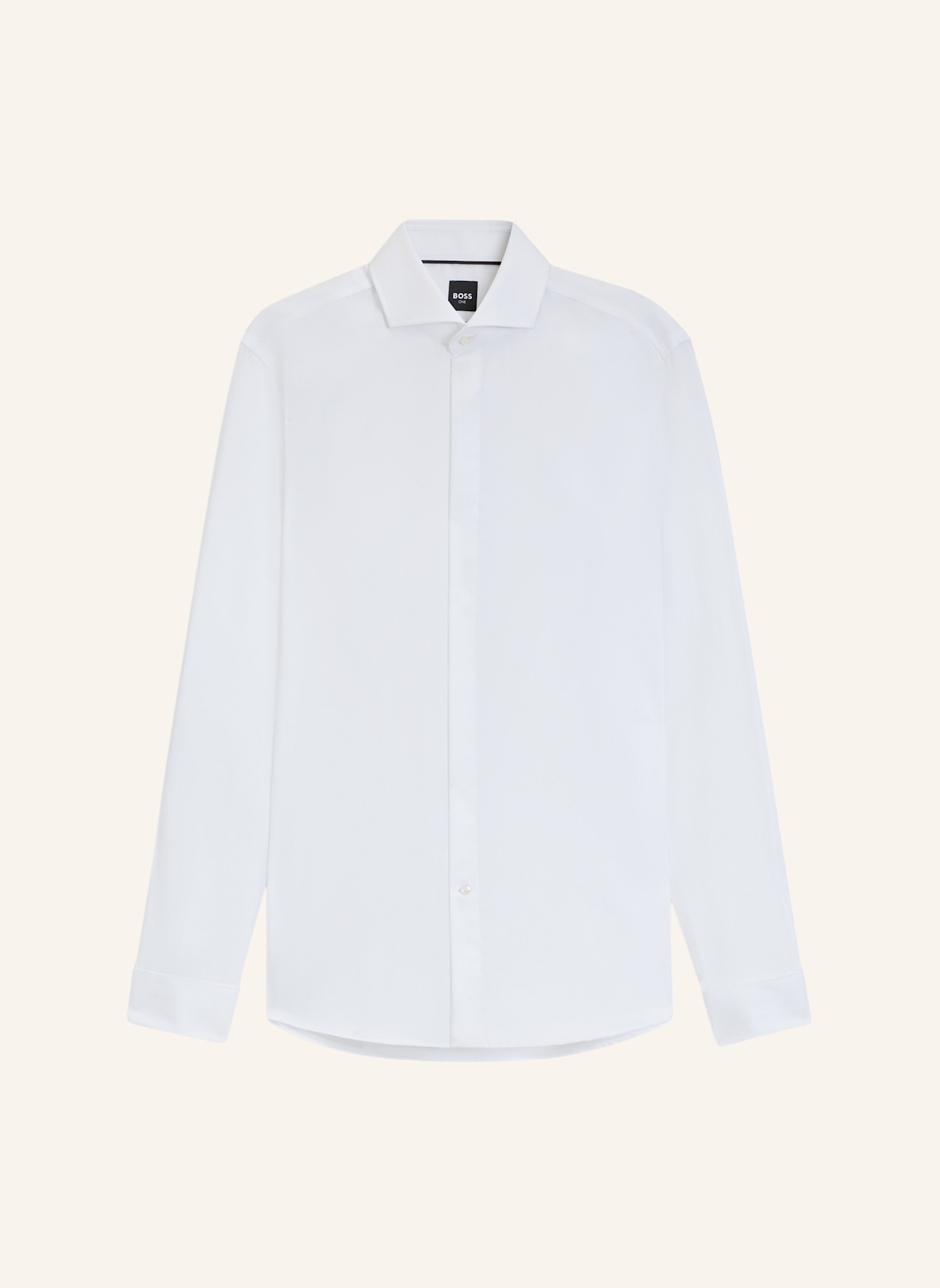 BOSS Business Hemd H-HANK-TUX-B1-DC-254 Slim Fit: WEISS