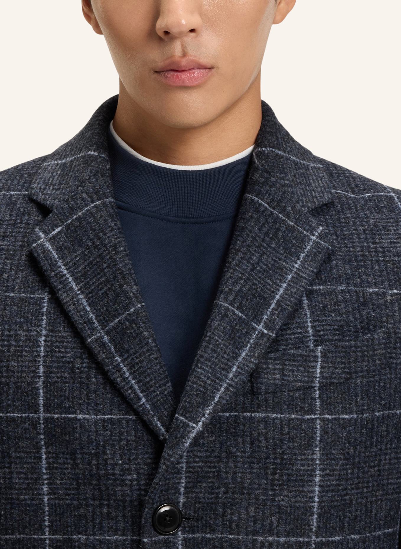 BOSS Klassischer Mantel H-HYDE-J-254 Slim Fit: DUNKELBLAU