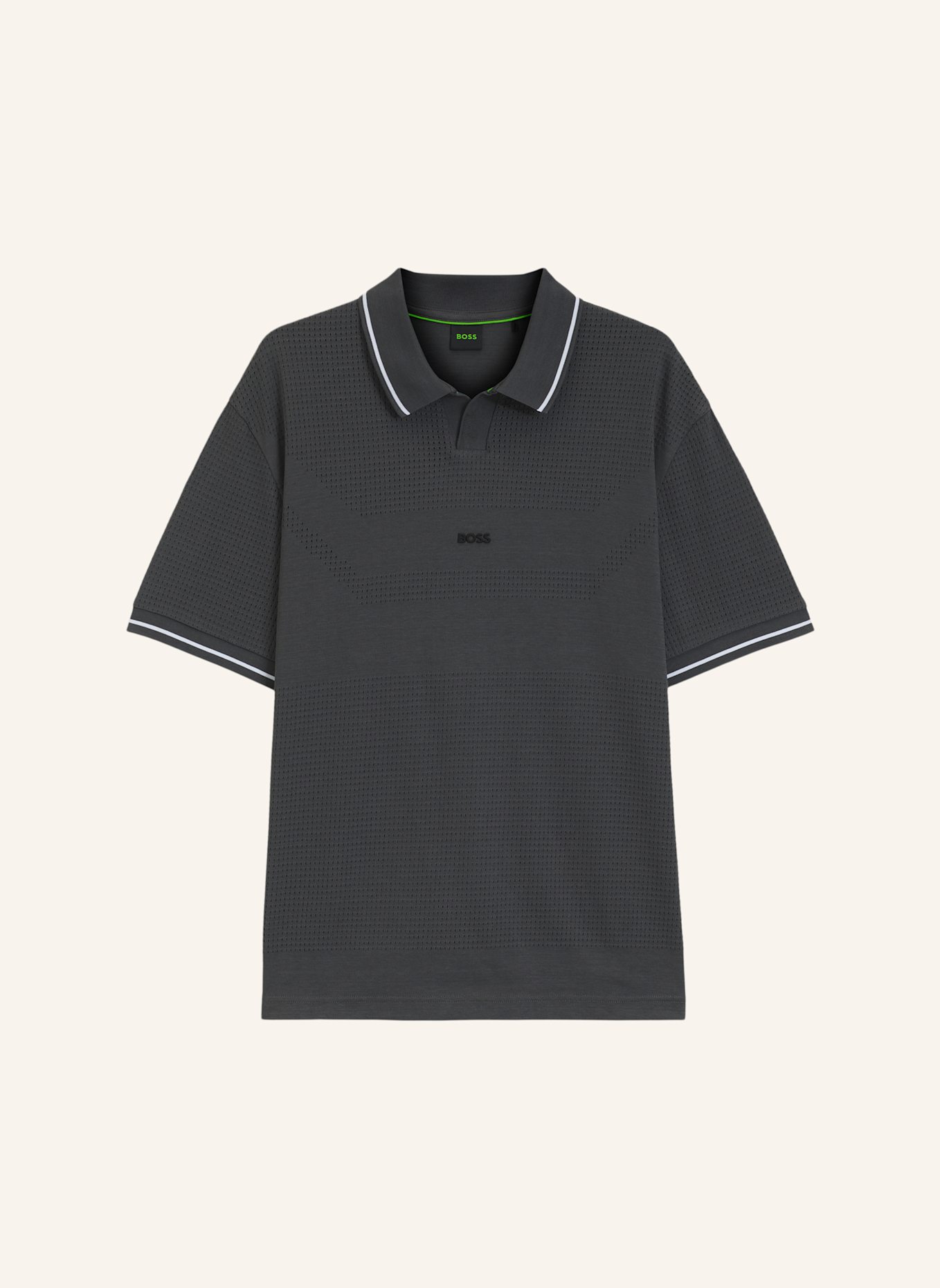 BOSS Poloshirt POLO RETRO TL Relaxed Fit: DUNKELGRAU