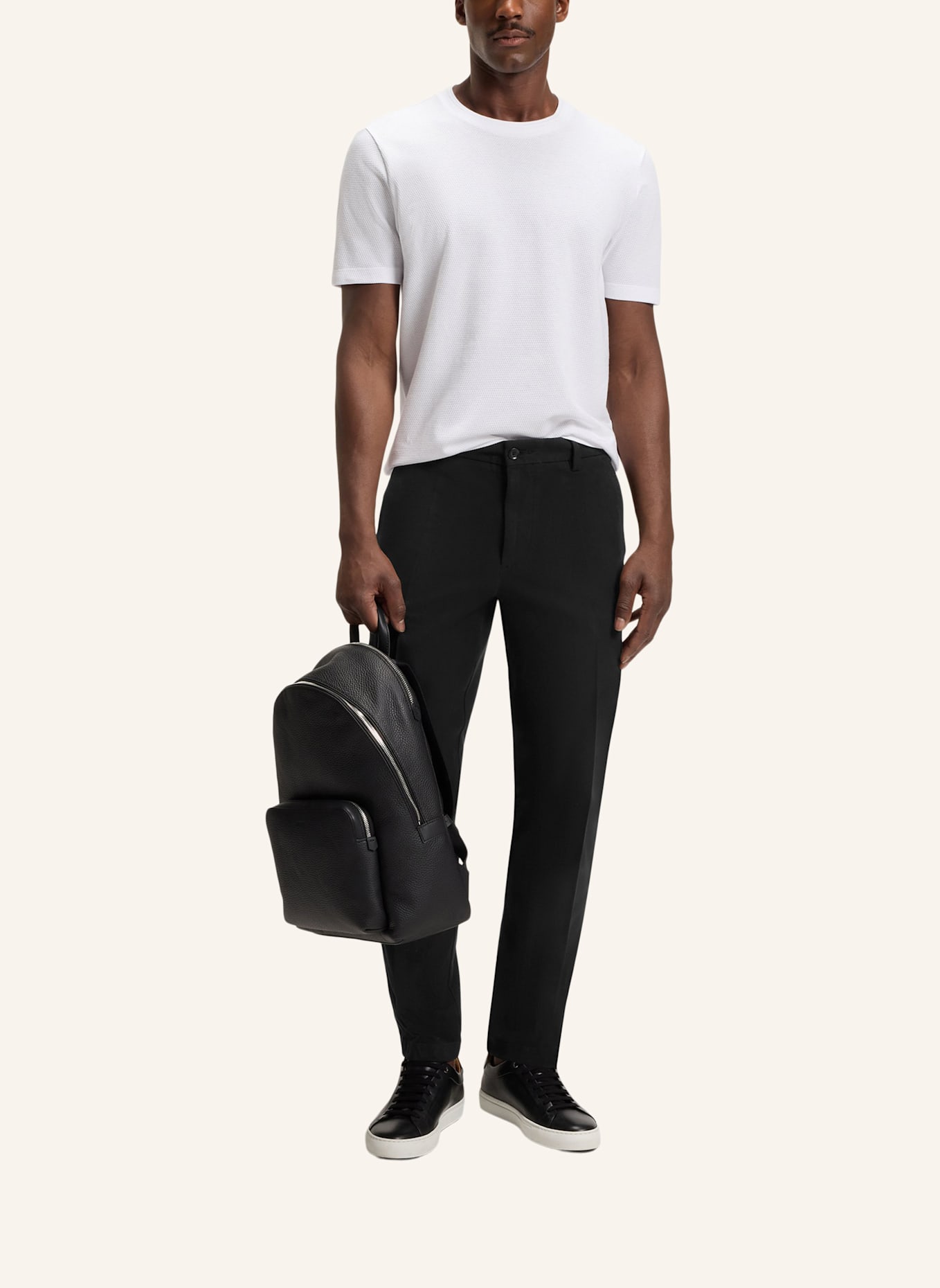 BOSS Casual Hose H-KAITON1 Slim Fit: SCHWARZ