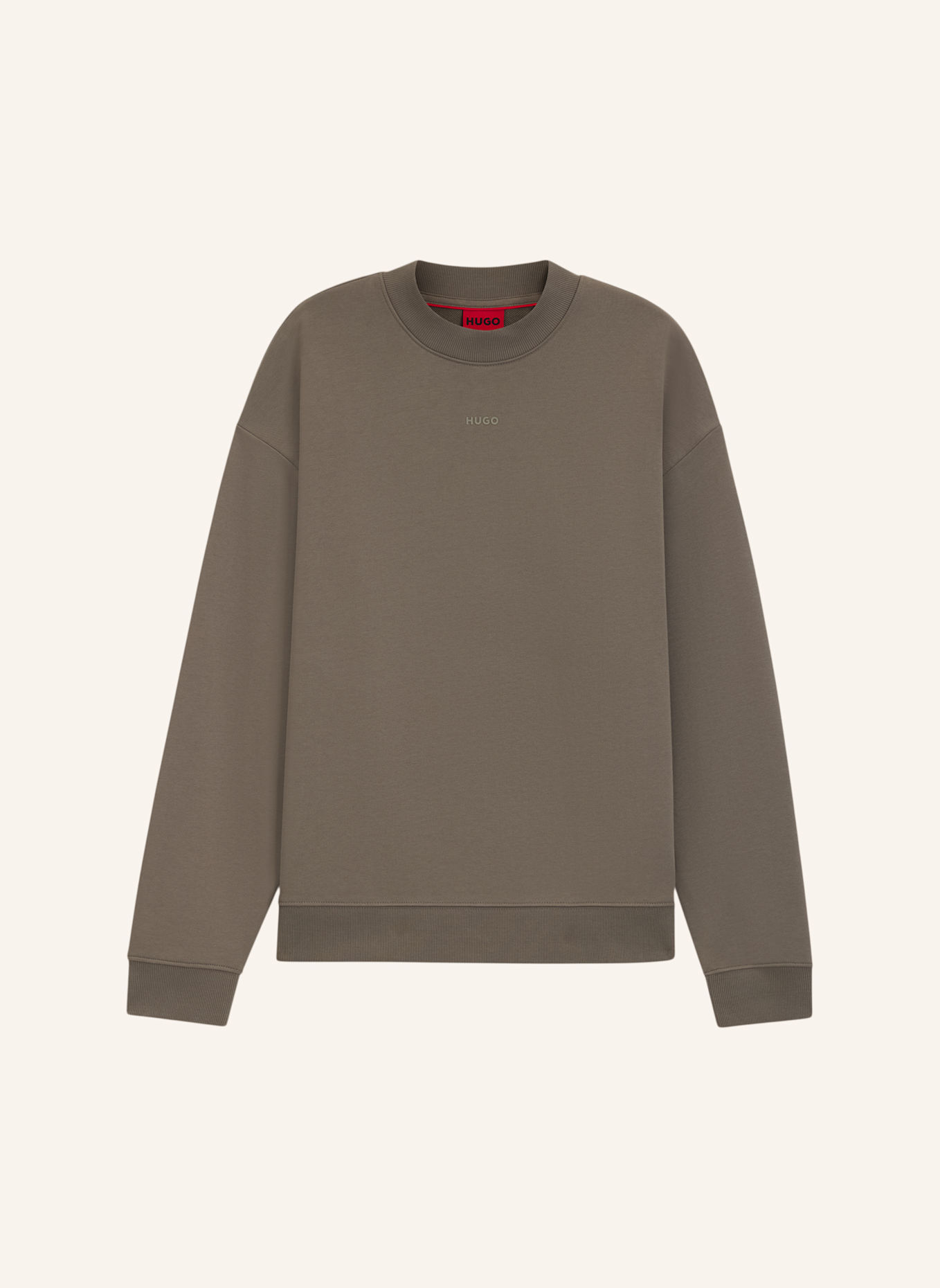 HUGO Sweatshirt DAPOCREW: GRAU