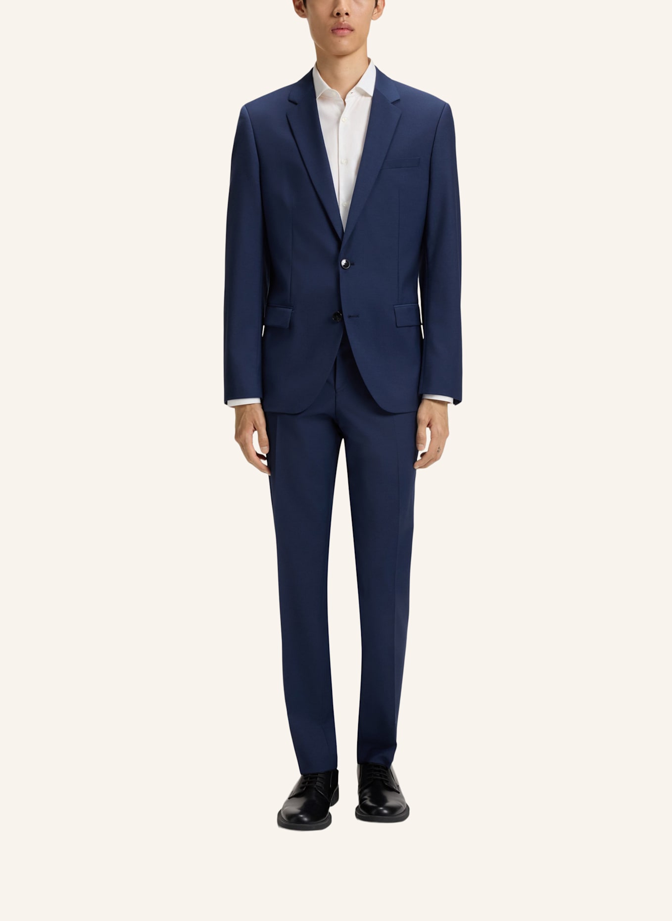 HUGO Business Anzug HENRY/GETLIN231X Slim Fit: DUNKELBLAU