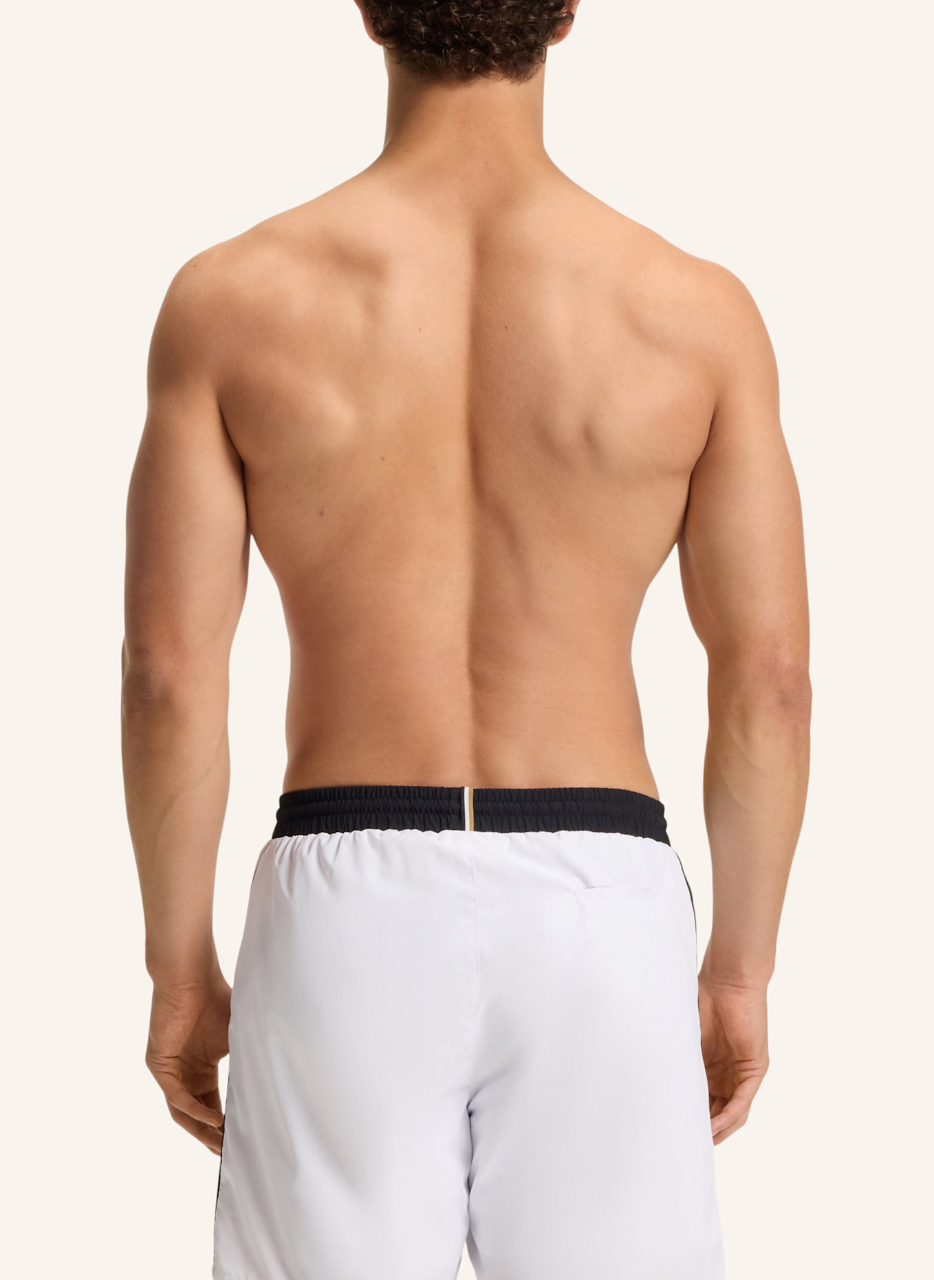 BOSS Badeshorts STARFISH: WEISS