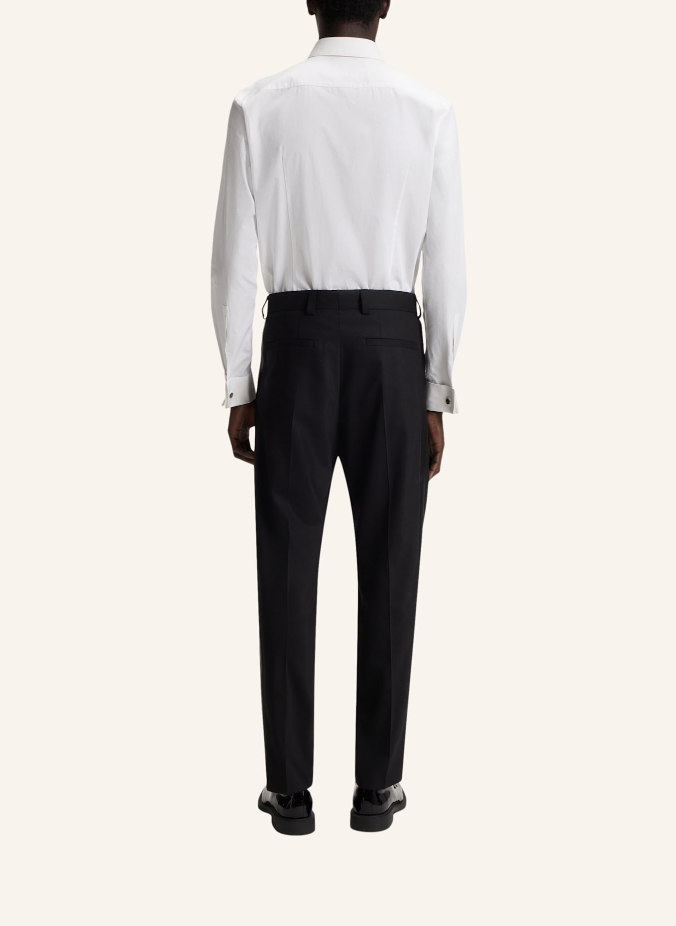 HUGO Business Hemd KAMERON Slim Fit: WEISS