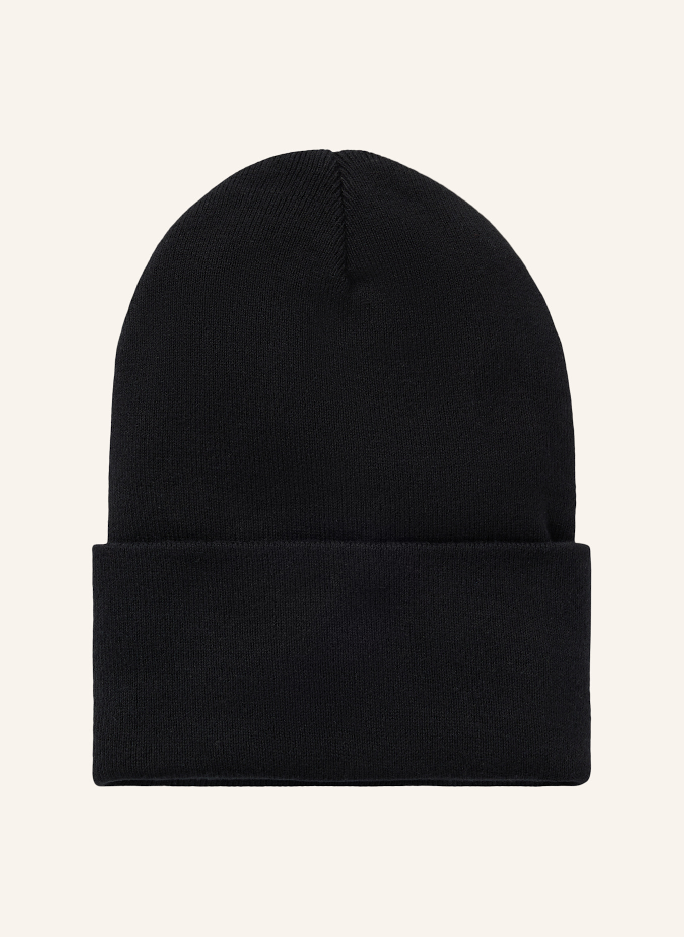 BOSS Strickmütze FANTASTICO_R_HAT: SCHWARZ