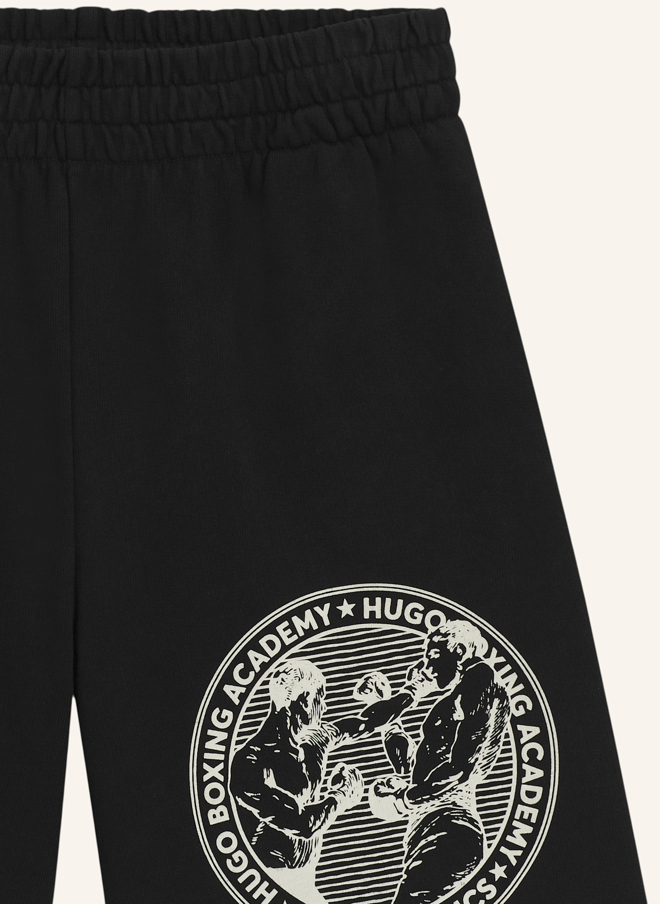 HUGO Casual Hose DUBOX Relaxed Fit: SCHWARZ