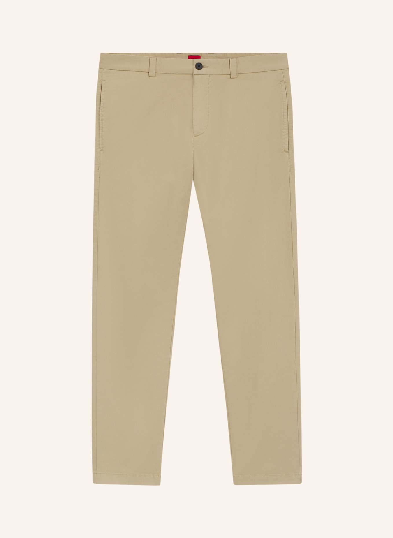 HUGO Casual Hose DAVID251D Slim Fit: BEIGE