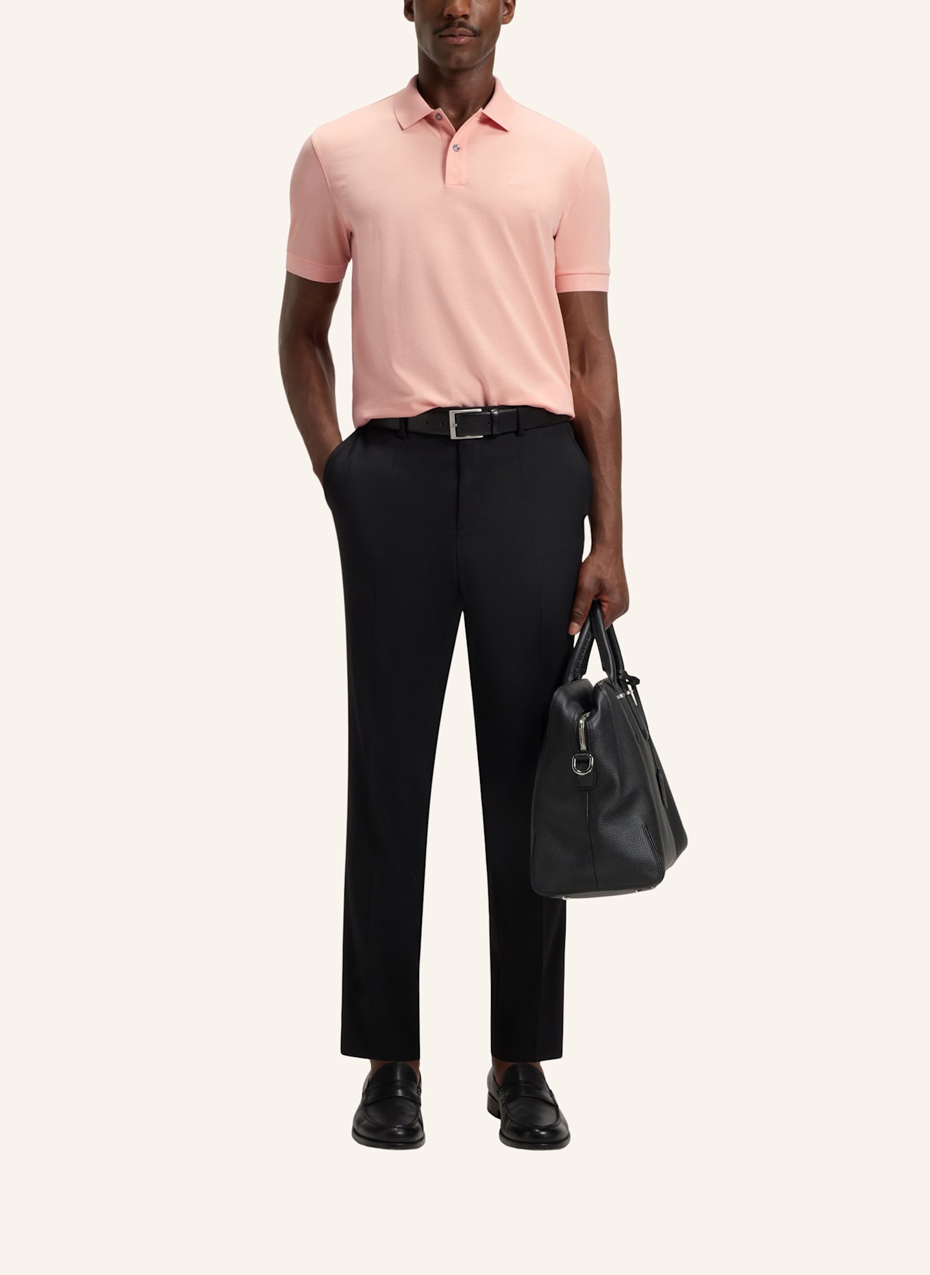 BOSS Poloshirt PALLAS Regular Fit: HELLROSA