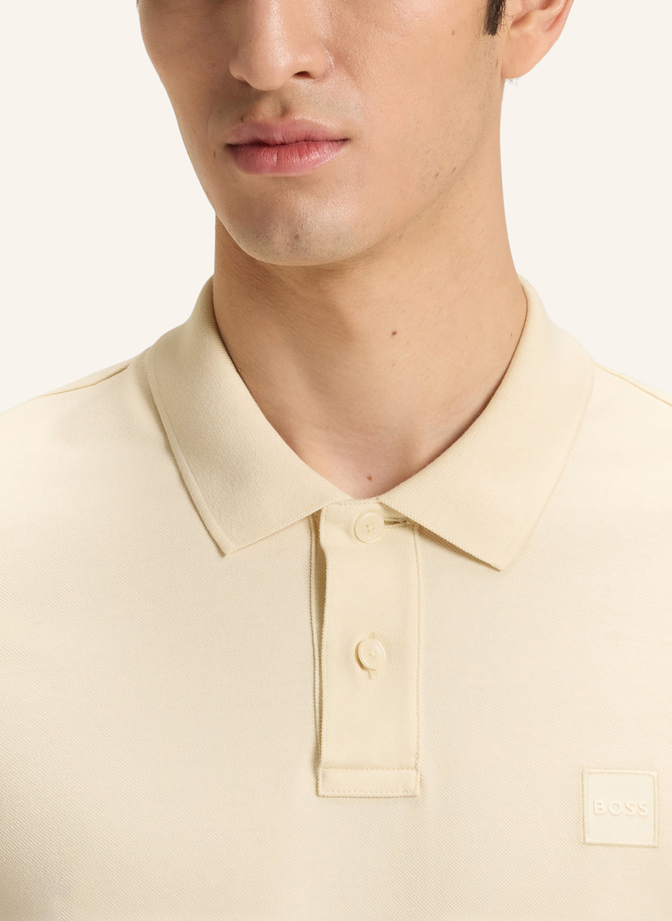 BOSS Jersey-Poloshirt PASSENGER: GELB