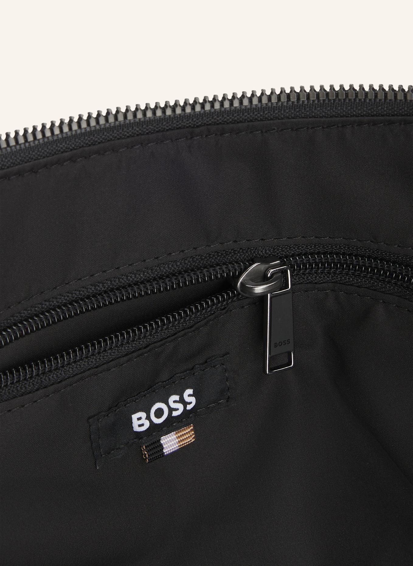 BOSS Crossbody-Tasche CATCH_3.0_HOBO: SCHWARZ