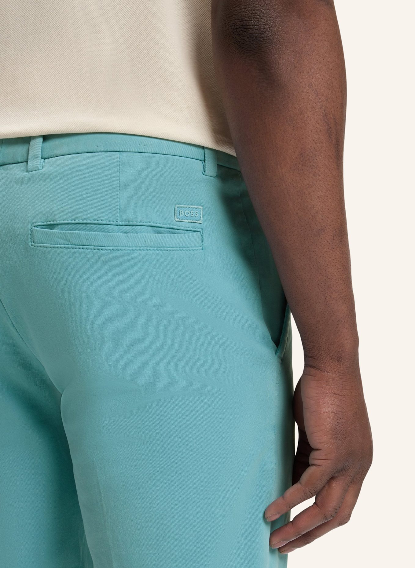 BOSS Casual Hose H-KAITON1 Slim Fit: HELLBLAU