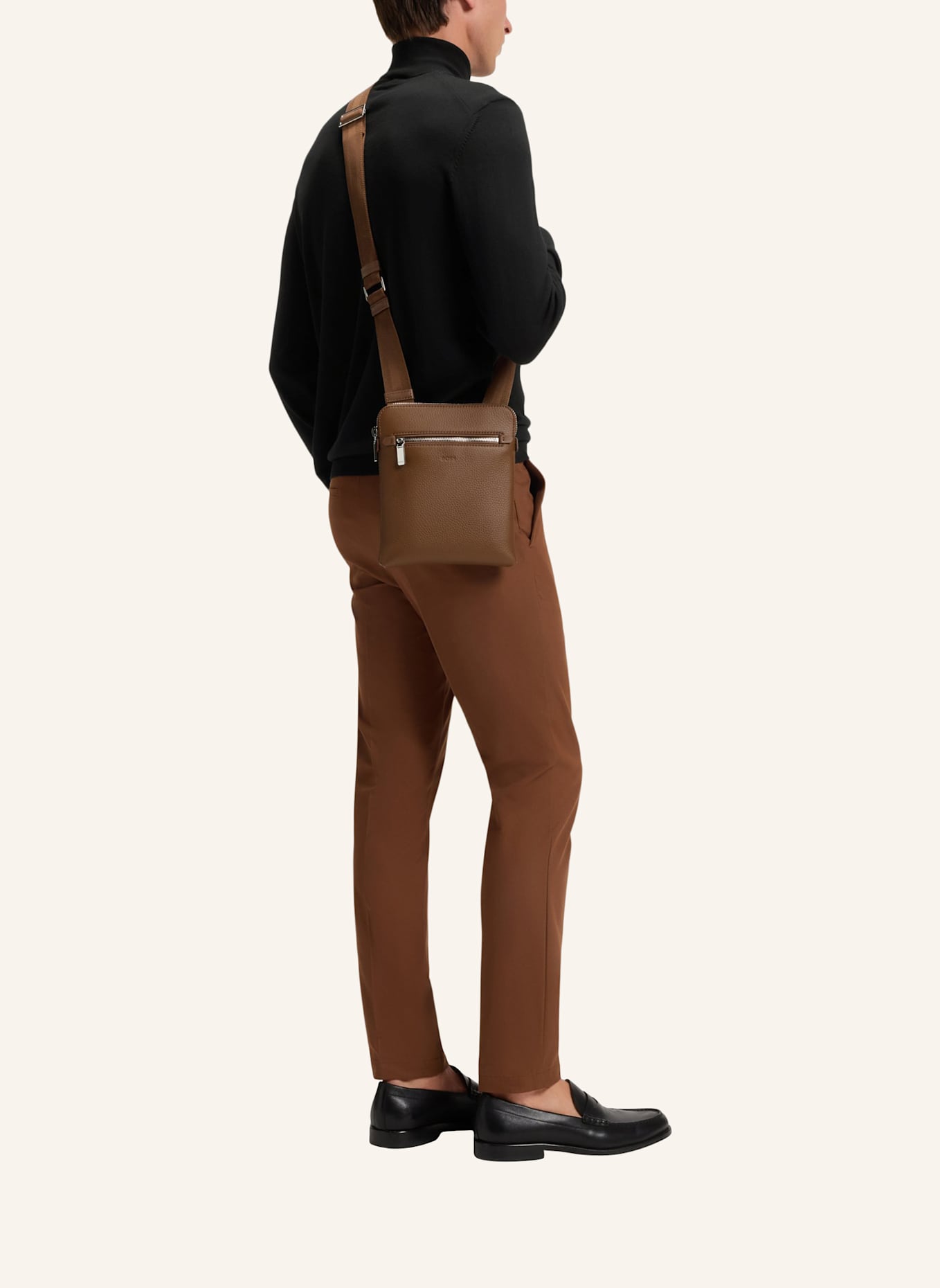 BOSS Brieftasche NEW CROSSTOWN_ENVEL.: BRAUN