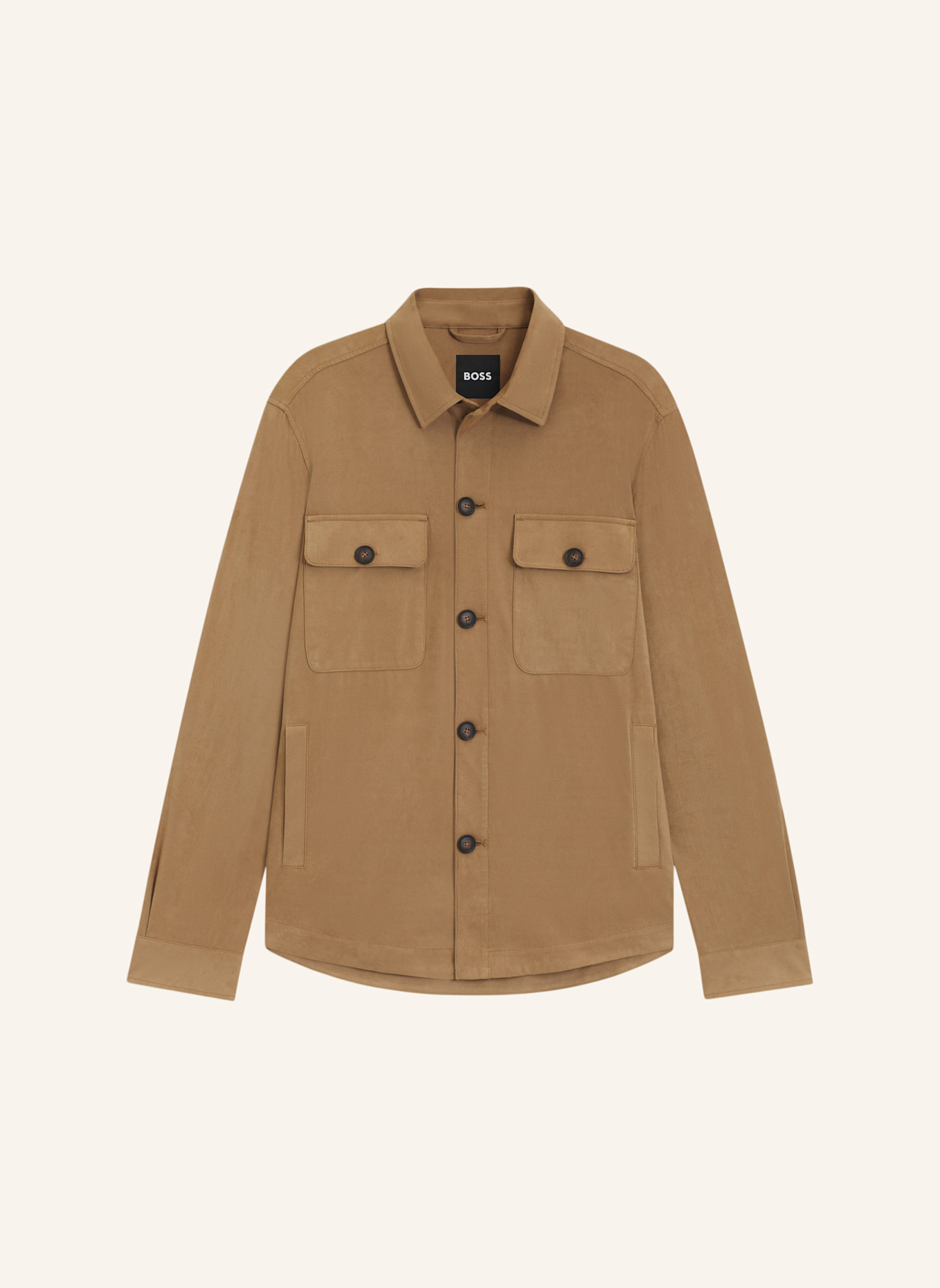 BOSS Blazer C-CARPER-OS-253F Relaxed Fit: BEIGE