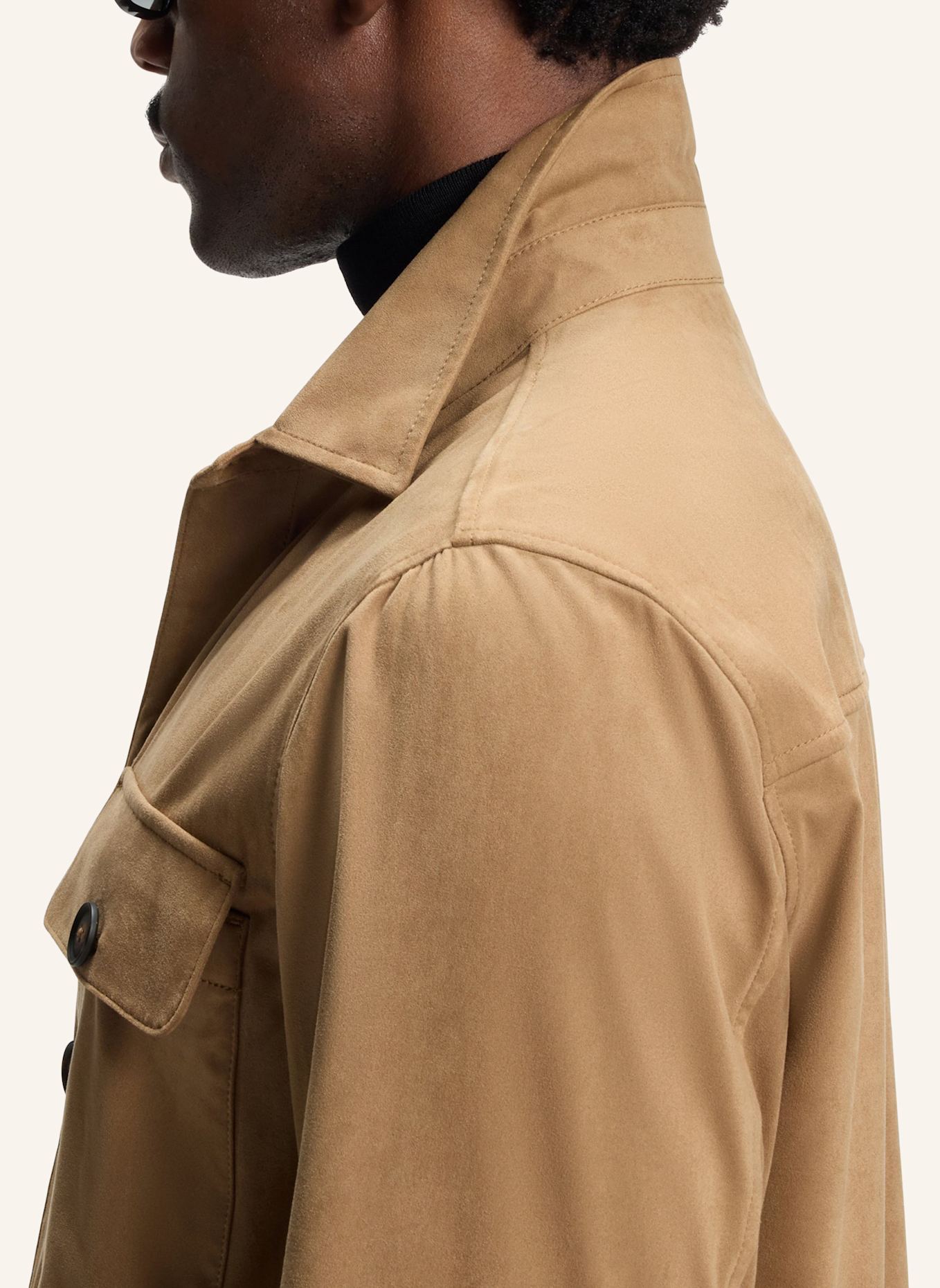 BOSS Blazer C-CARPER-OS-253F Relaxed Fit: BEIGE