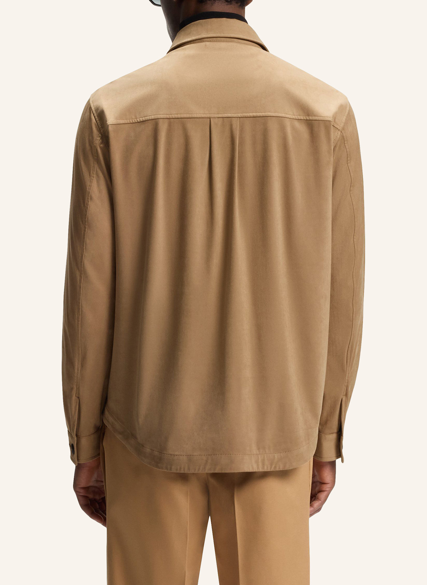 BOSS Blazer C-CARPER-OS-253F Relaxed Fit: BEIGE