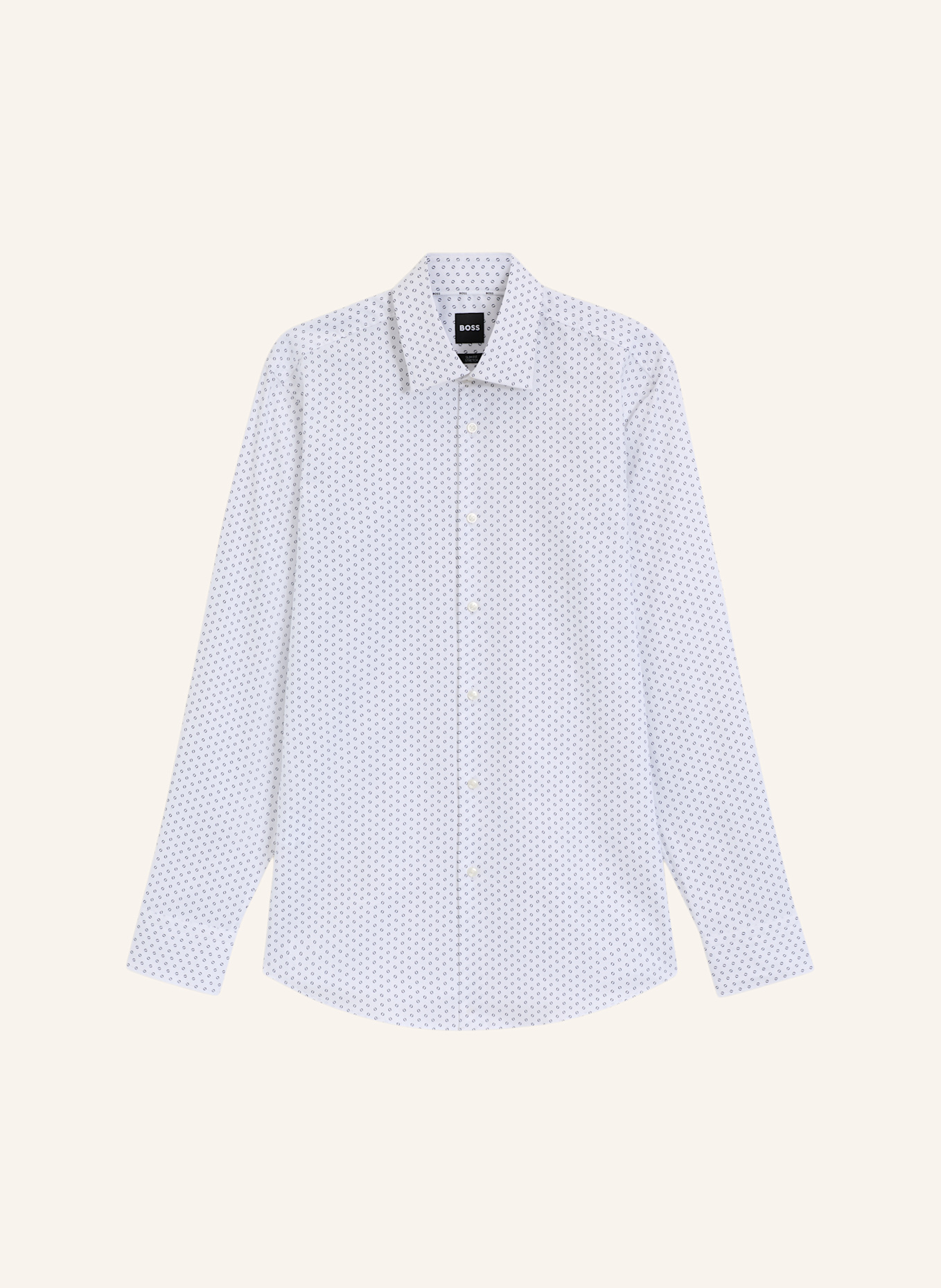 BOSS Business Hemd H-HANK-KENT-C1-214 Slim Fit: WEISS