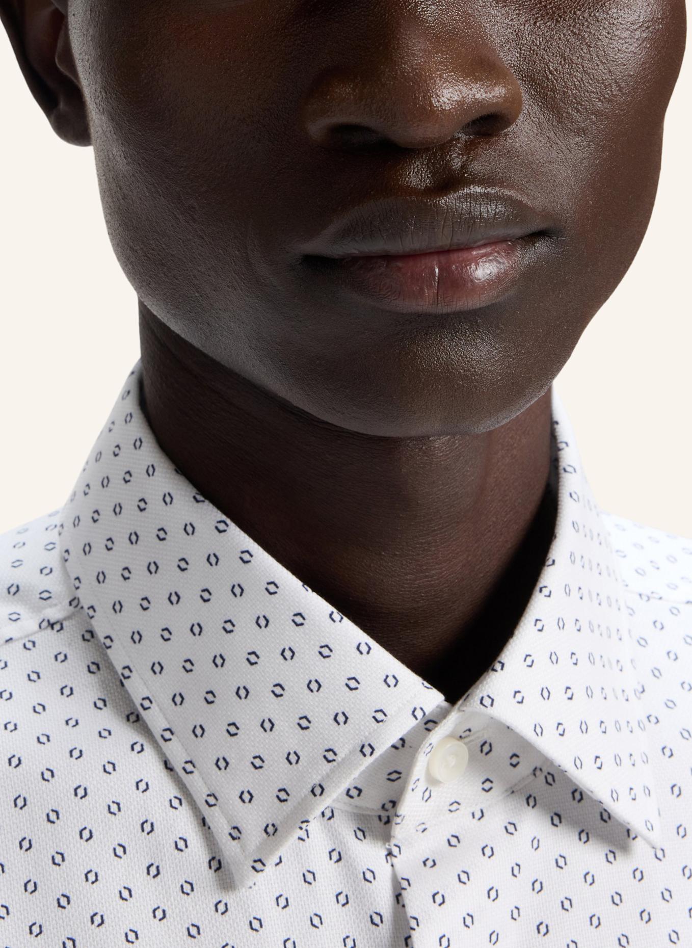 BOSS Business Hemd H-HANK-KENT-C1-214 Slim Fit: WEISS