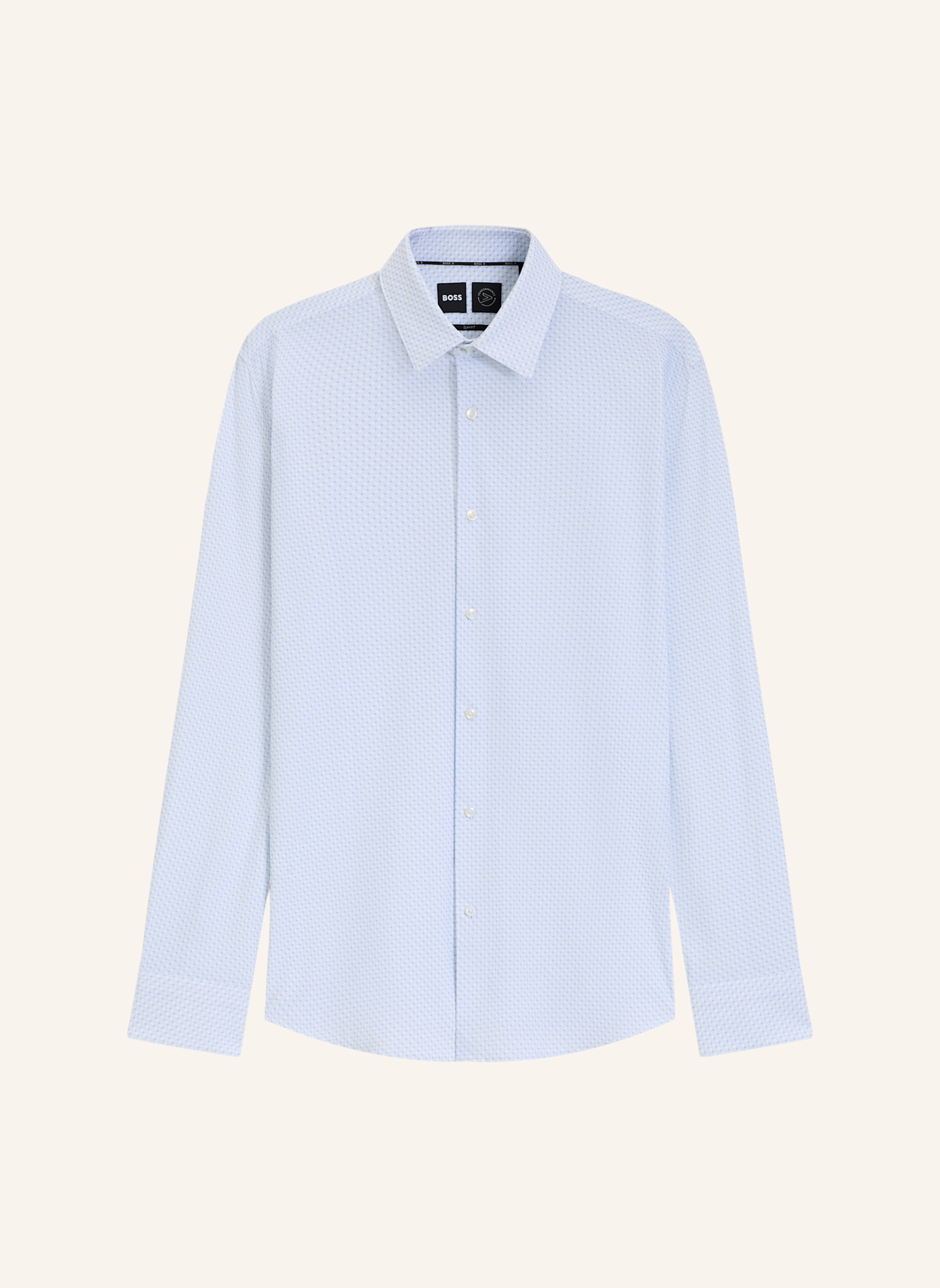 BOSS Business Hemd P-HANK-S-KENT-C1-222 Slim Fit: HELLBLAU