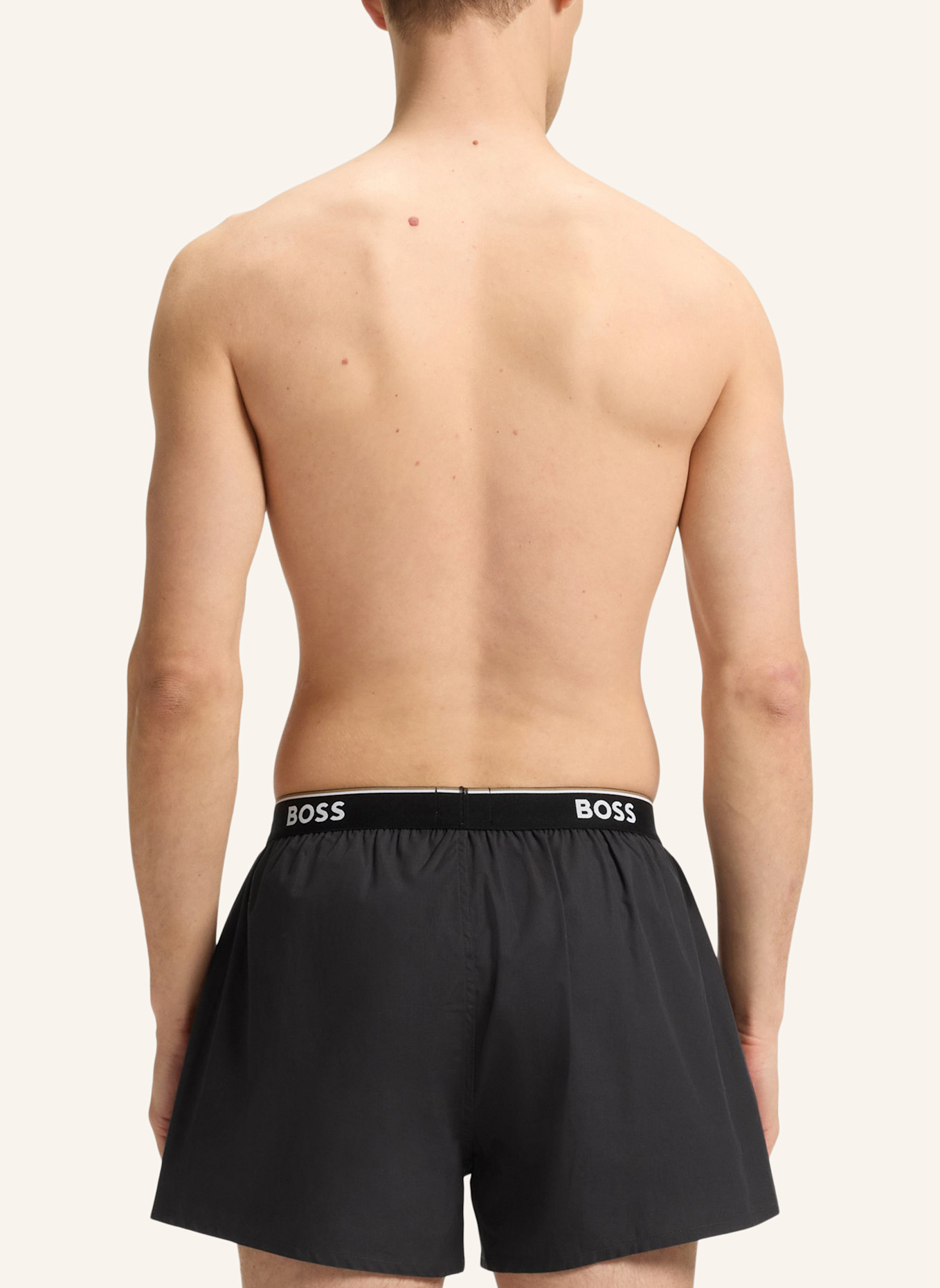 BOSS Pyjamas Unterteil 2P BOXER SHORTS EW: HELLGRAU