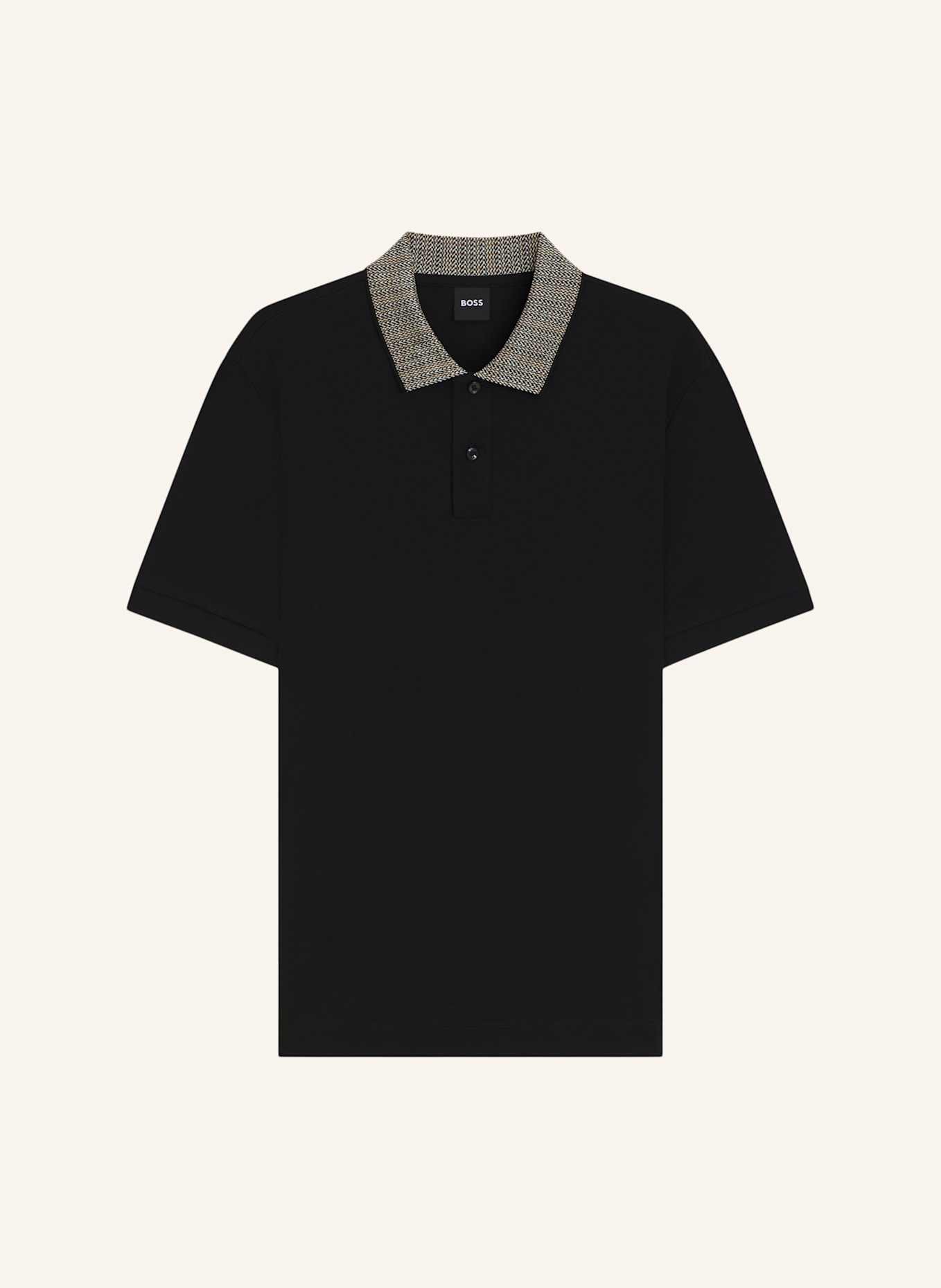 BOSS Poloshirt H-PARLAY 302 Regular Fit: SCHWARZ