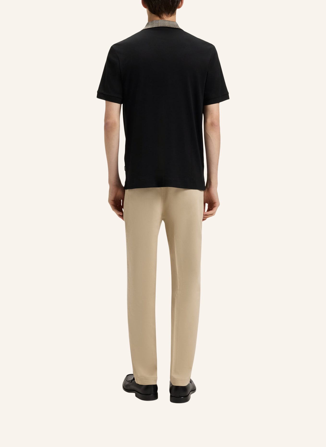 BOSS Poloshirt H-PARLAY 302 Regular Fit: SCHWARZ