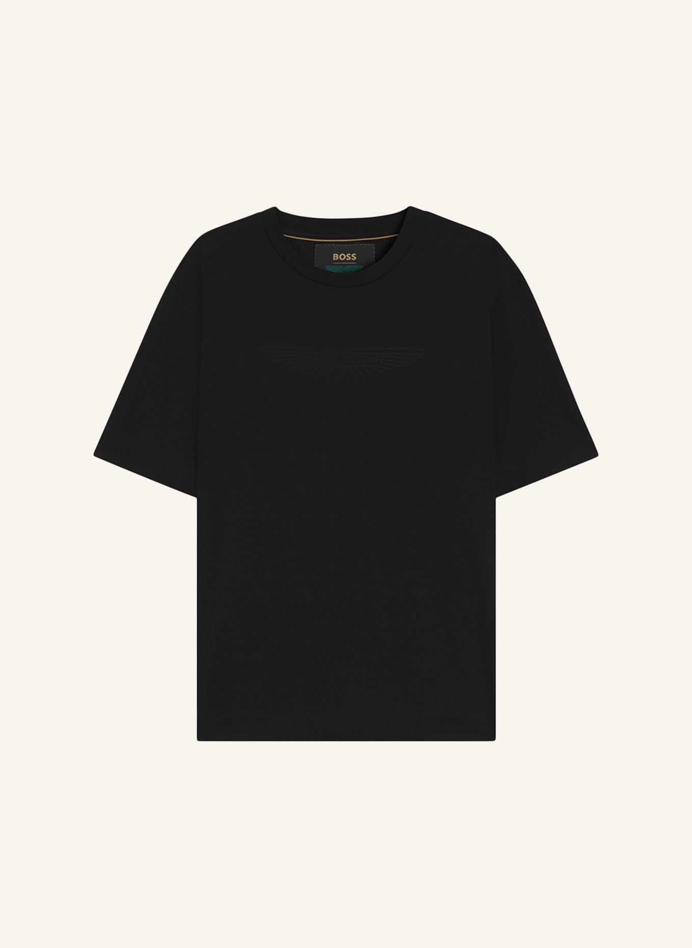 BOSS T-Shirt L-MAX_AM-254 Regular Fit: SCHWARZ