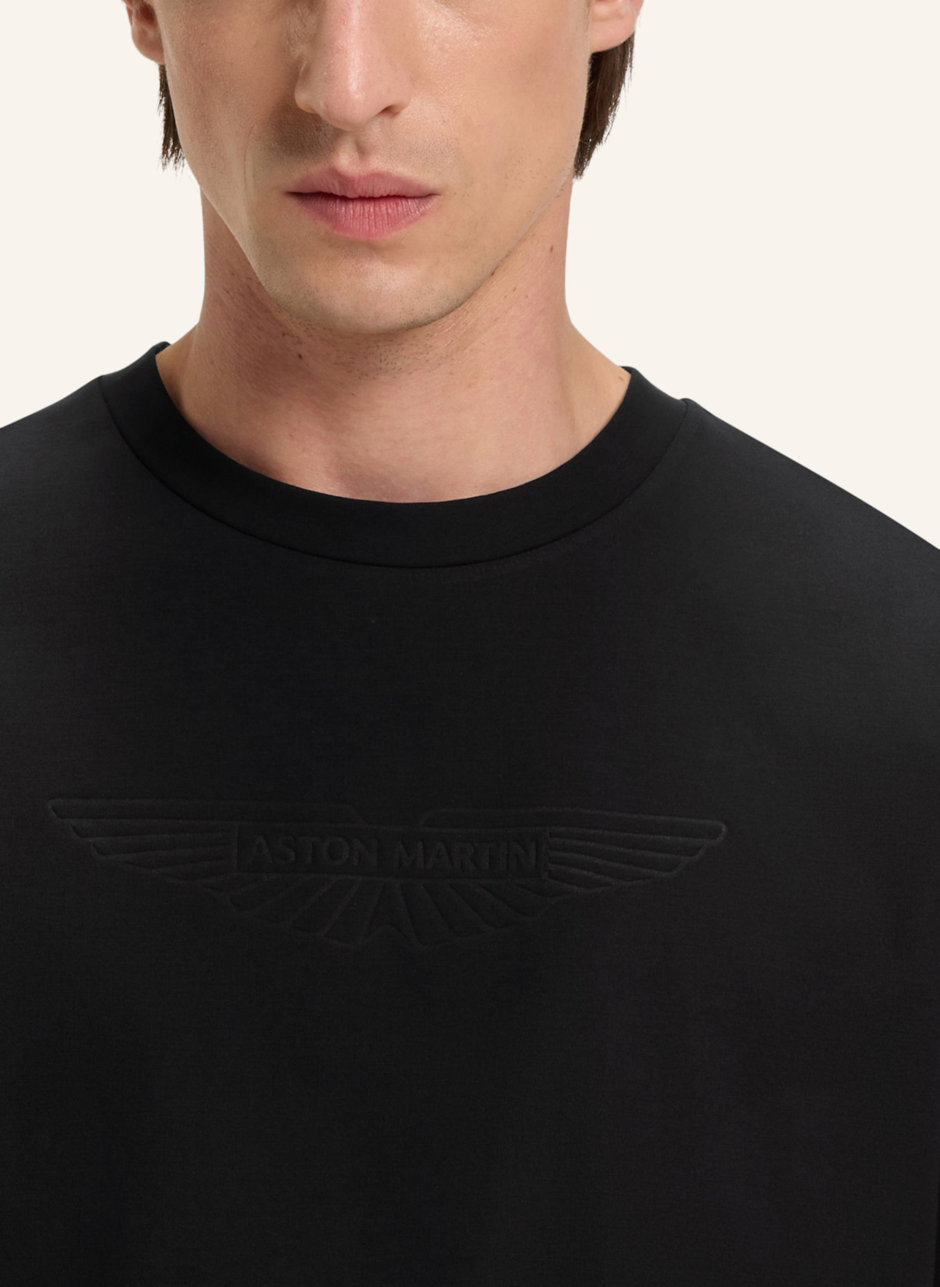 BOSS T-Shirt L-MAX_AM-254 Regular Fit: SCHWARZ