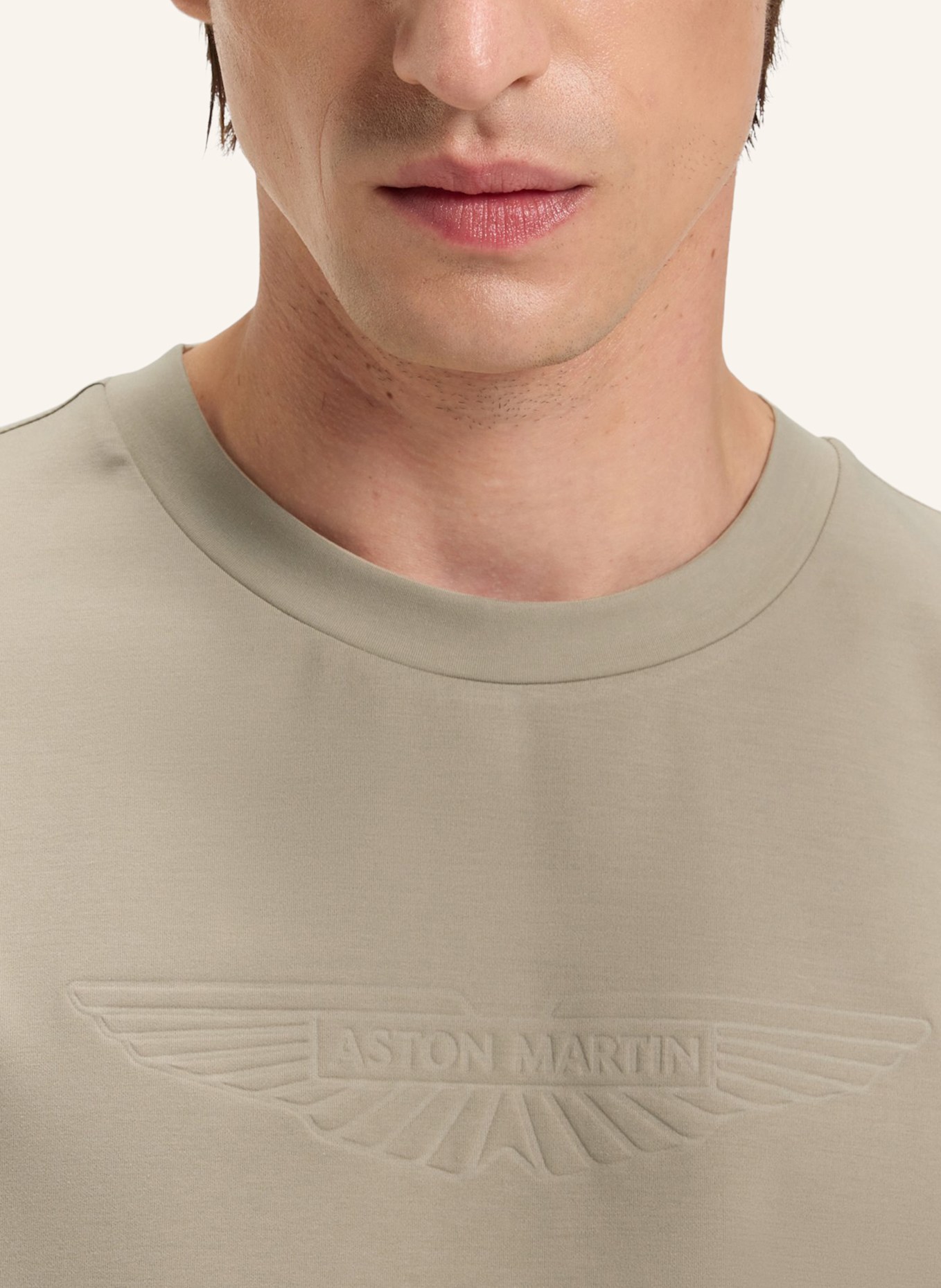 BOSS T-Shirt L-MAX_AM-254 Regular Fit: KHAKI