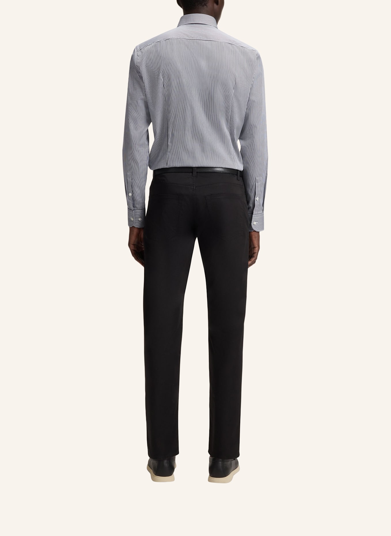 BOSS Business Hemd H-HANK-KENT-C1-214 Slim Fit: DUNKELBLAU