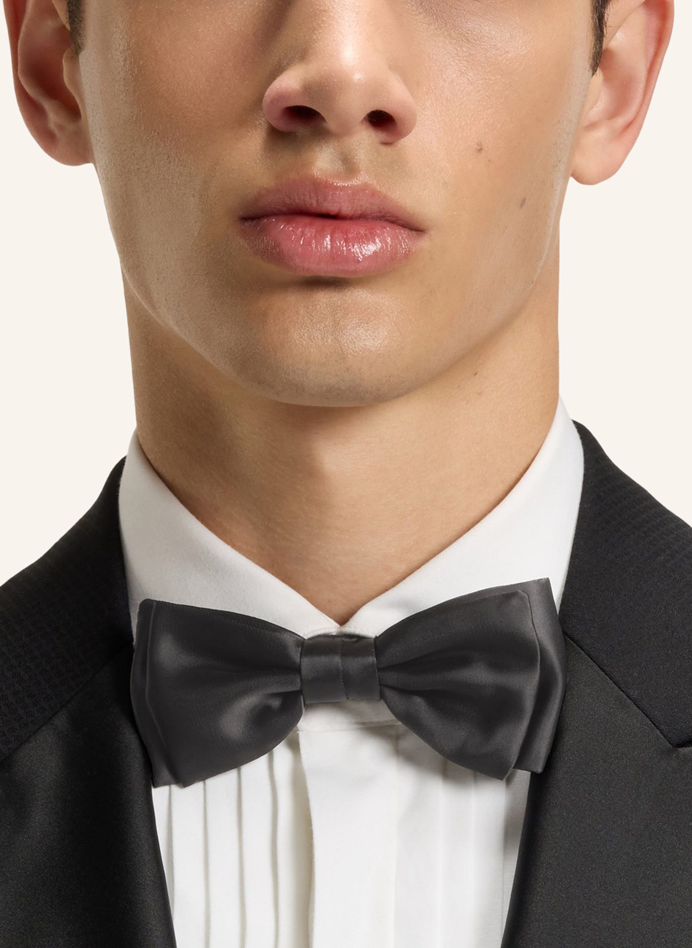 HUGO Fliege BOW TIE: SCHWARZ