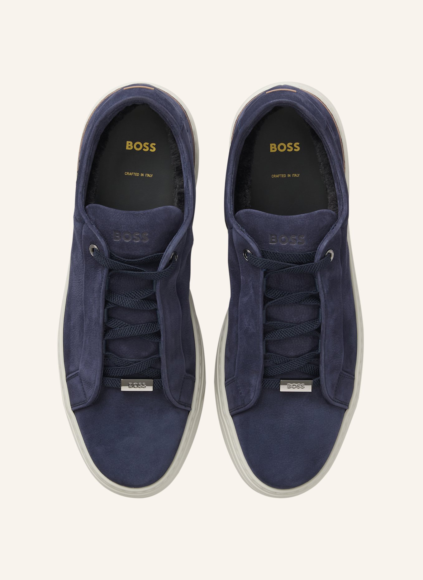 BOSS Sneaker GARY_TENN_NBPR: DUNKELBLAU