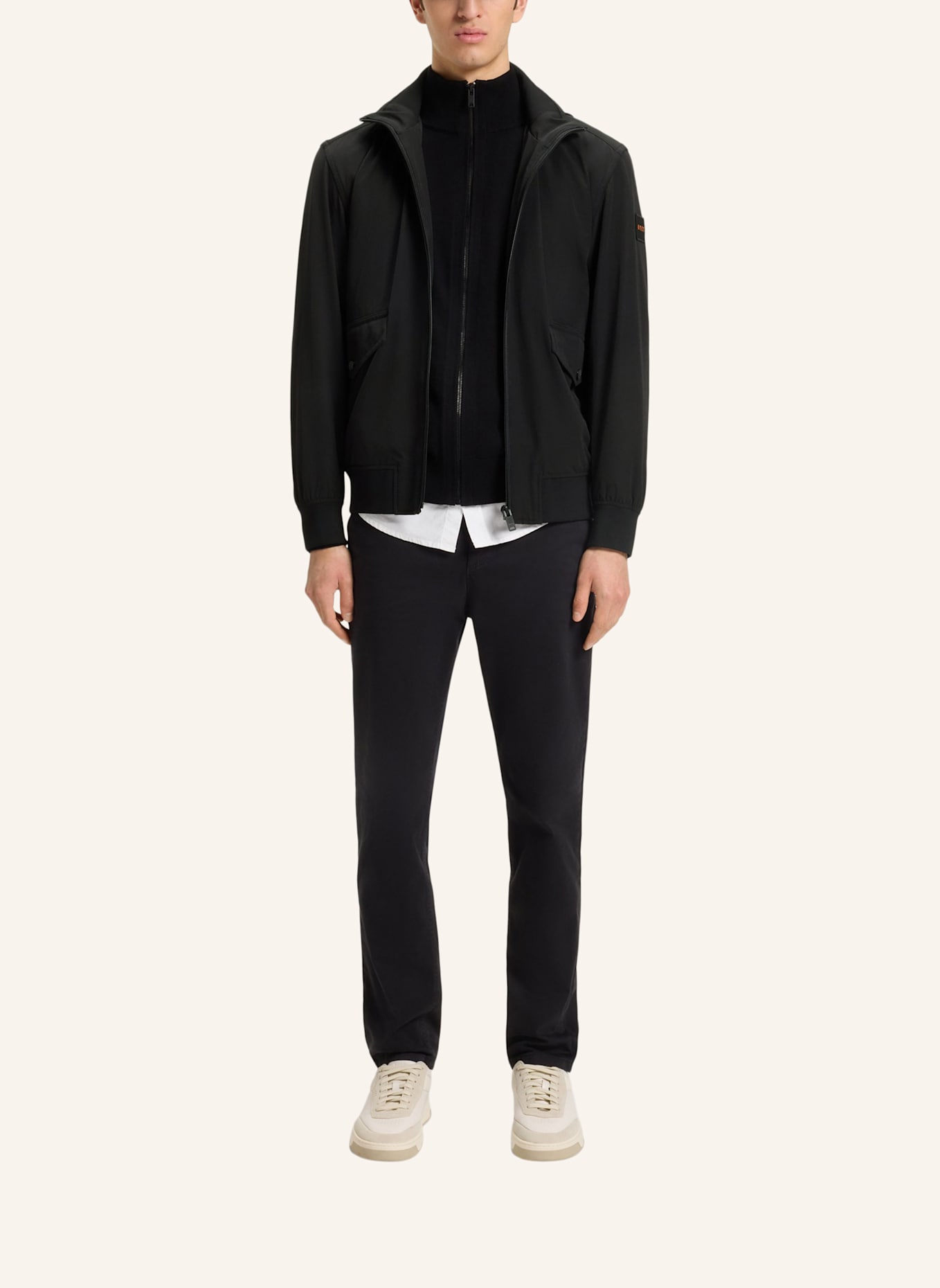 BOSS Casual Jacke OHICE Regular Fit: SCHWARZ