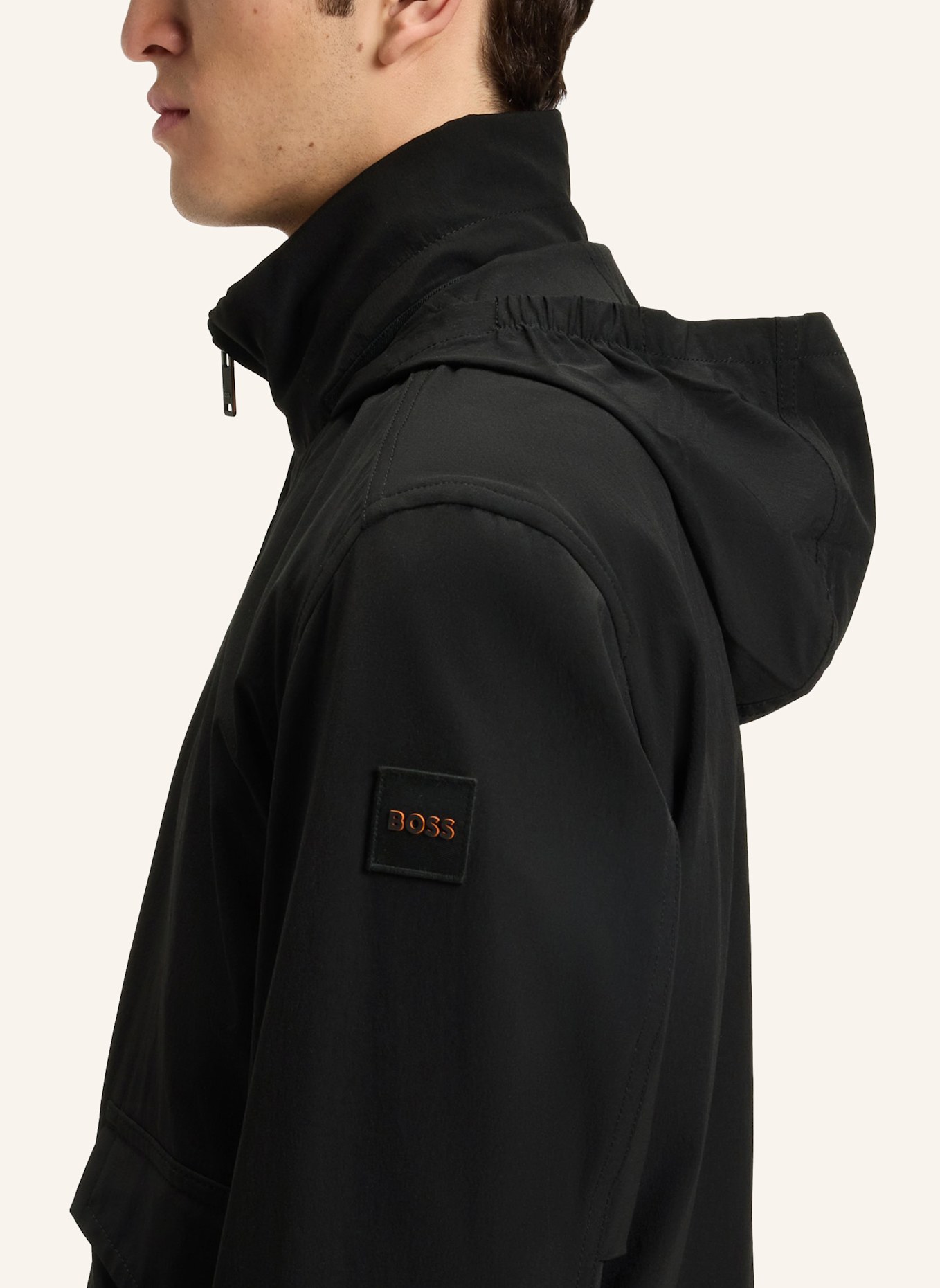 BOSS Casual Jacke OHICE Regular Fit: SCHWARZ