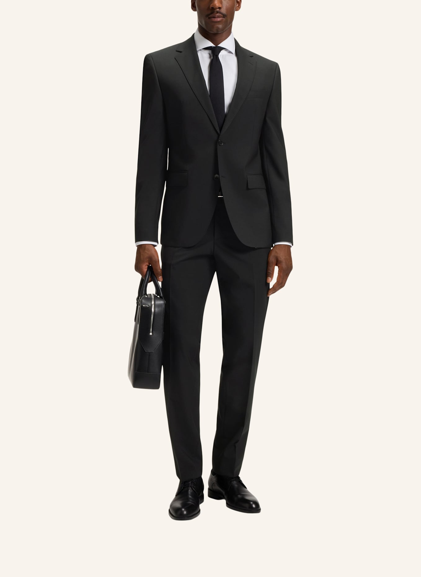 BOSS Business Anzug H-JECKSON-2PCS-224 Regular Fit: SCHWARZ