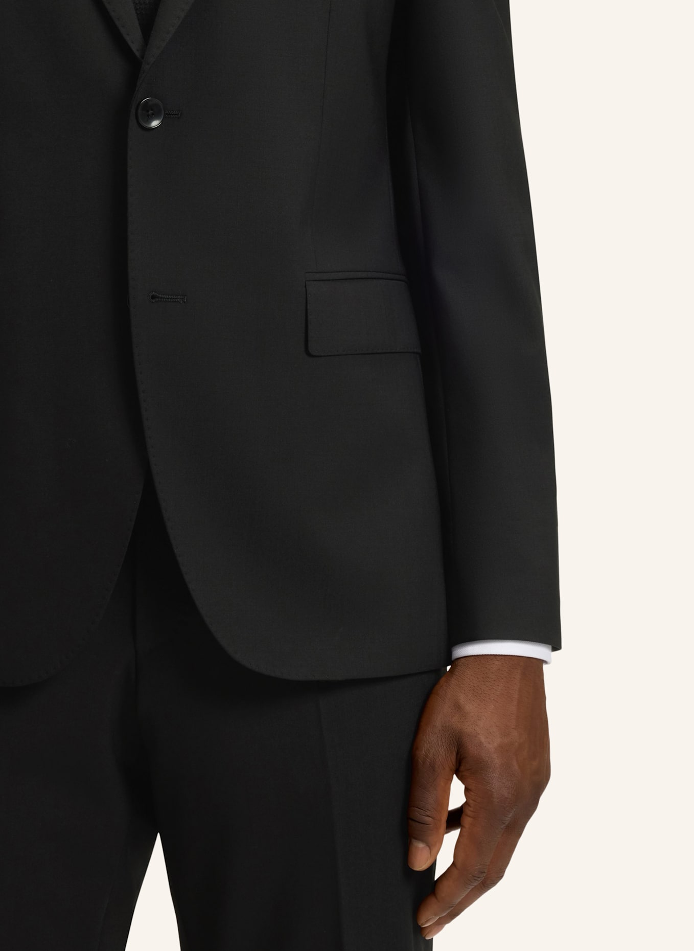 BOSS Business Anzug H-JECKSON-2PCS-224 Regular Fit: SCHWARZ