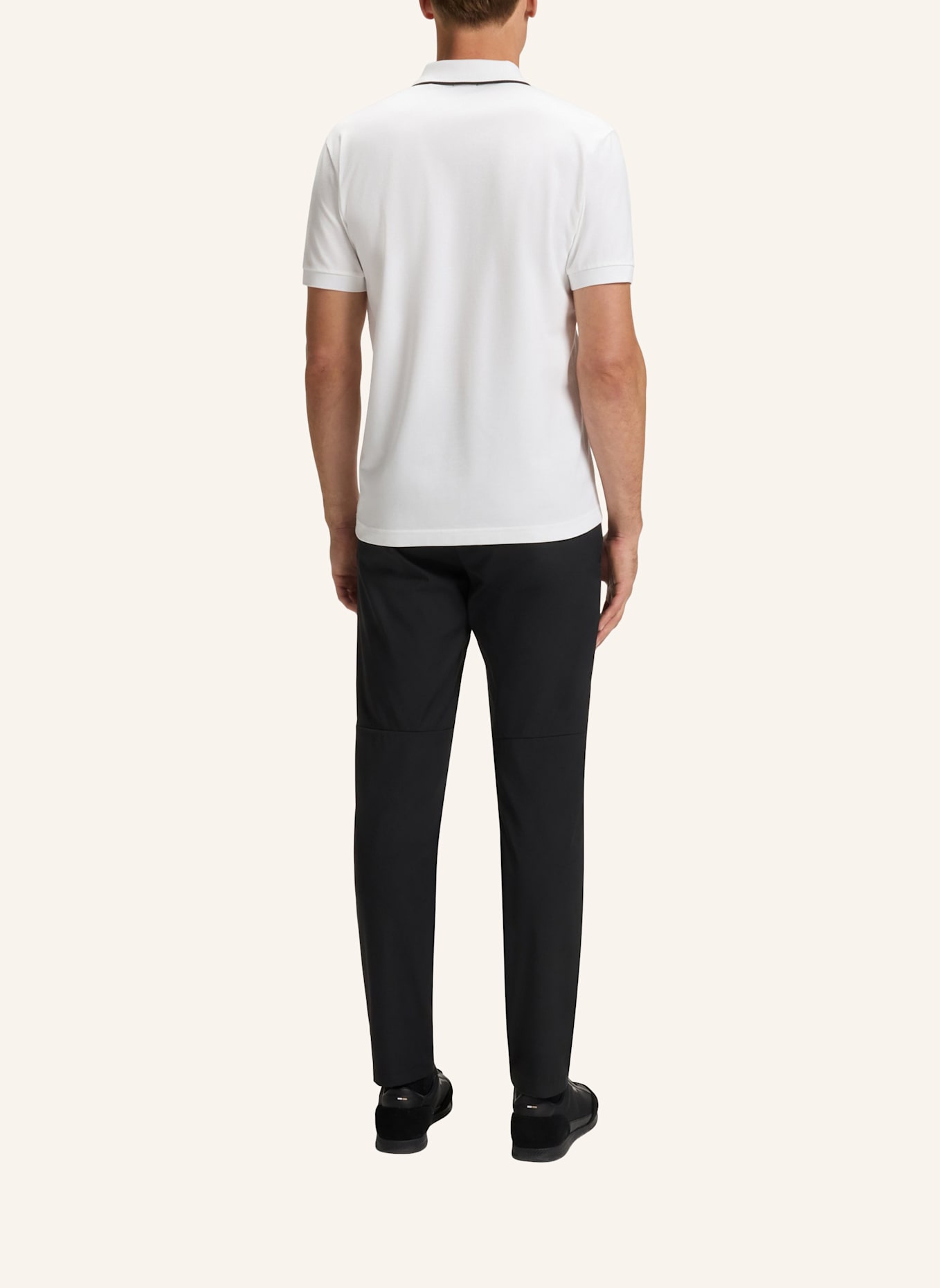 BOSS Poloshirt PHILIX GOC Slim Fit: WEISS