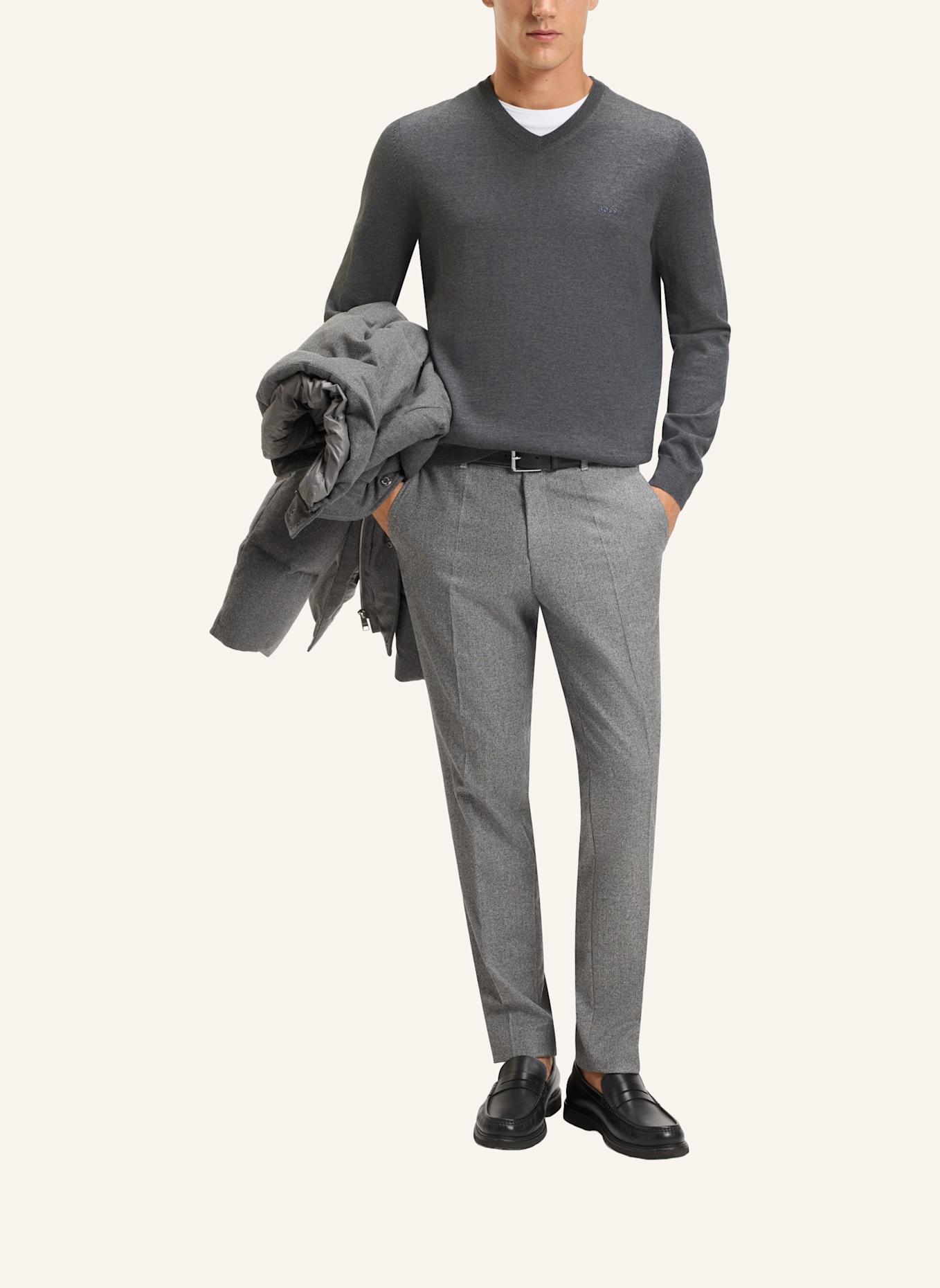 BOSS Pullover BARAM-L Regular Fit: GRAU