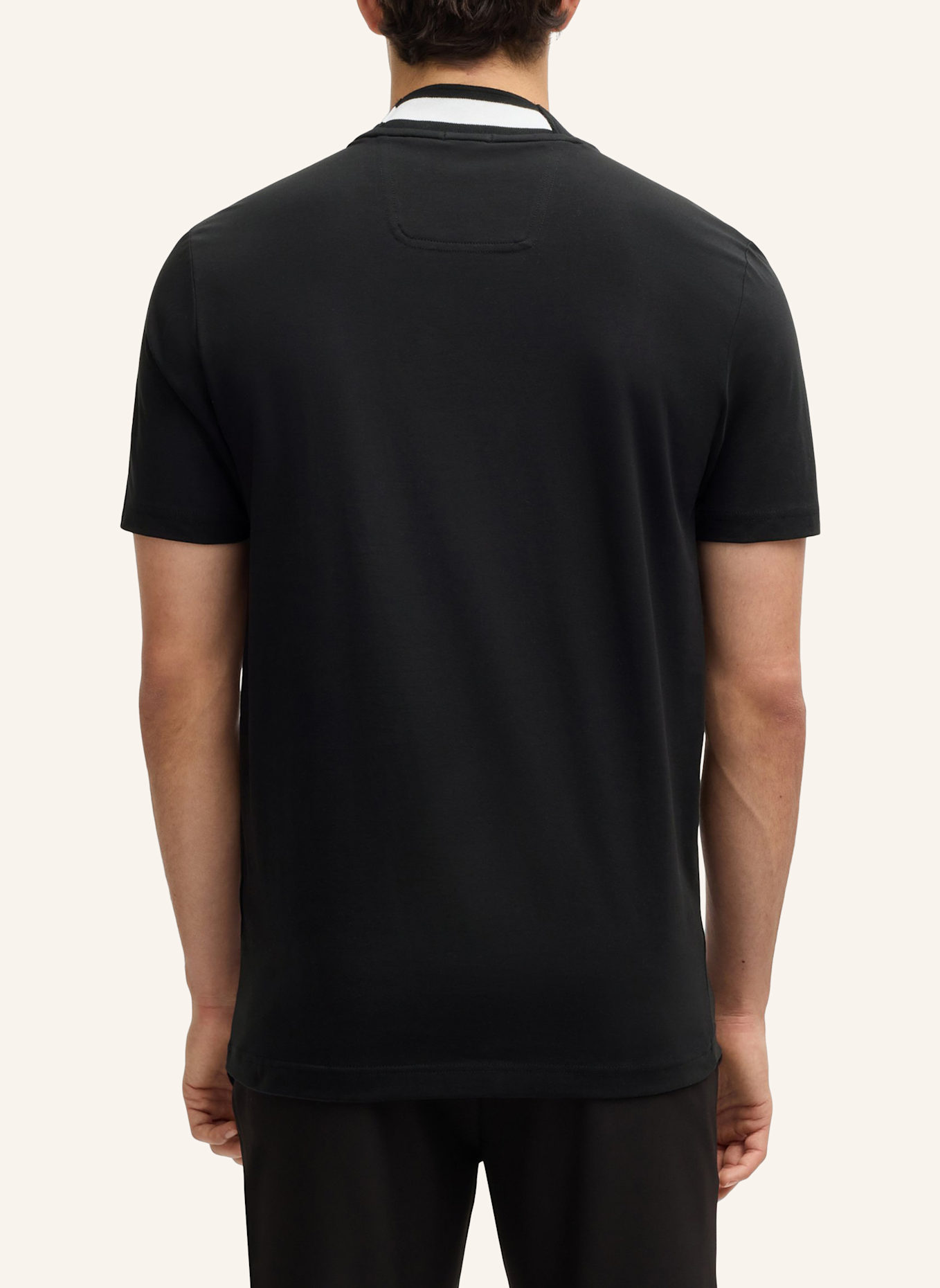 BOSS T-Shirt TOCK_IN Regular Fit: SCHWARZ