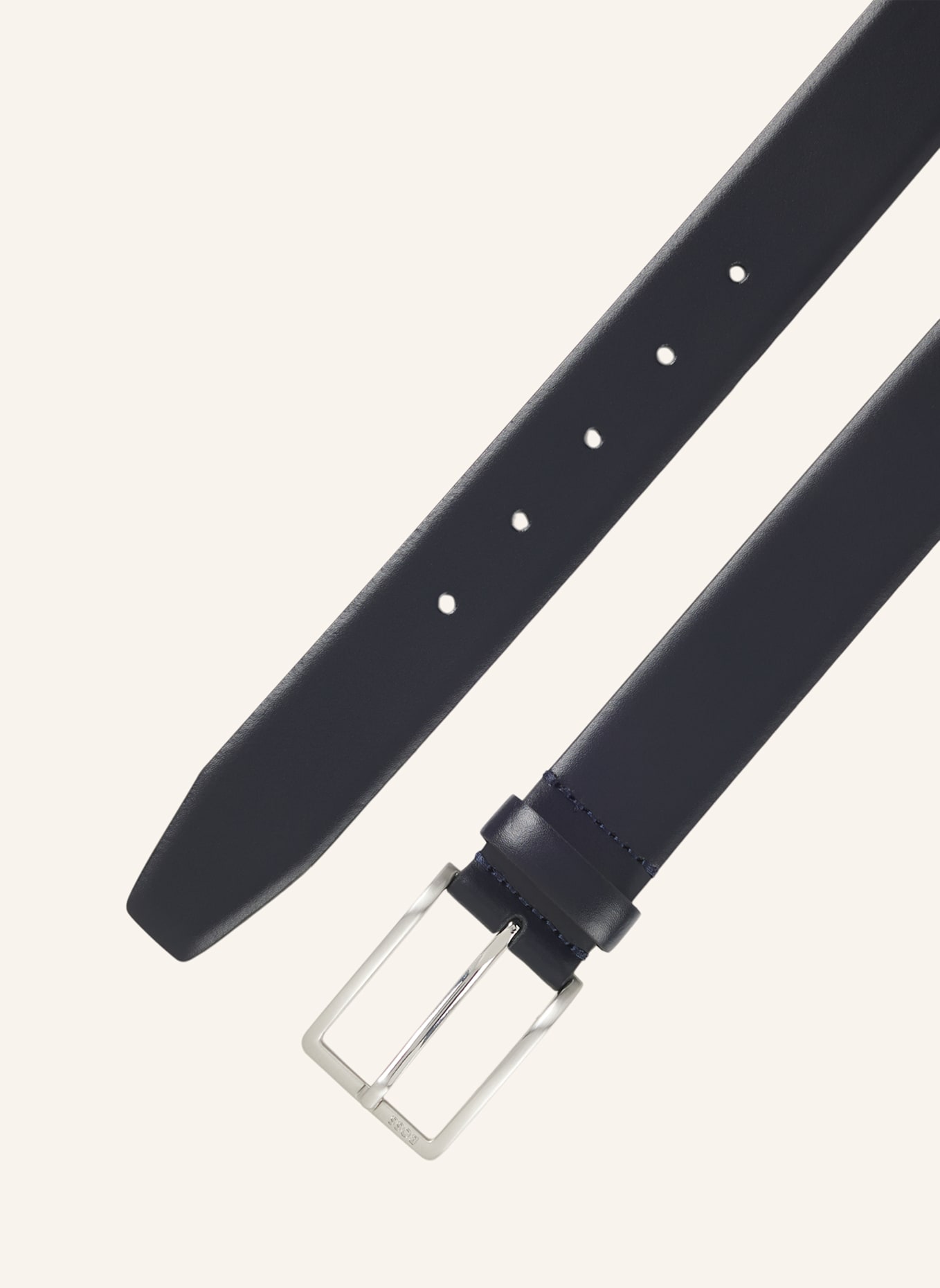 BOSS Business Gürtel ERMAN-L_SZ35: DUNKELBLAU