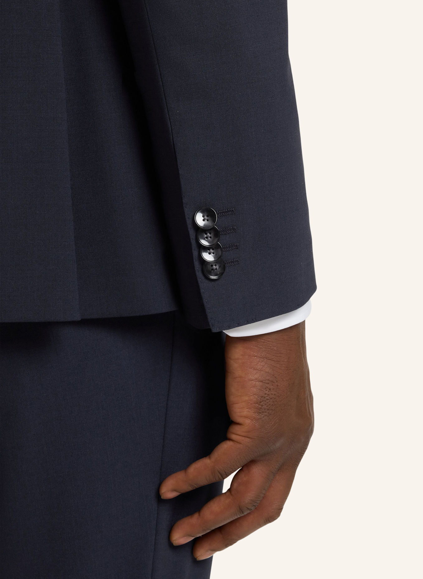 BOSS Business Anzug H-HUGE-2PCS-224 Slim Fit: HELLBLAU