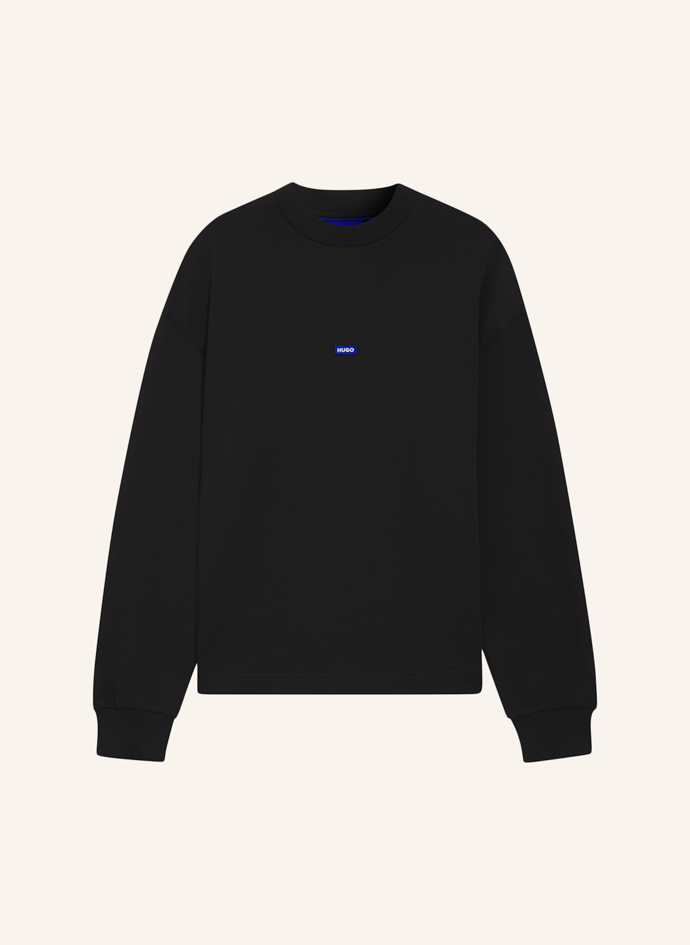 HUGO Sweatshirt NEDRO Regular Fit: SCHWARZ