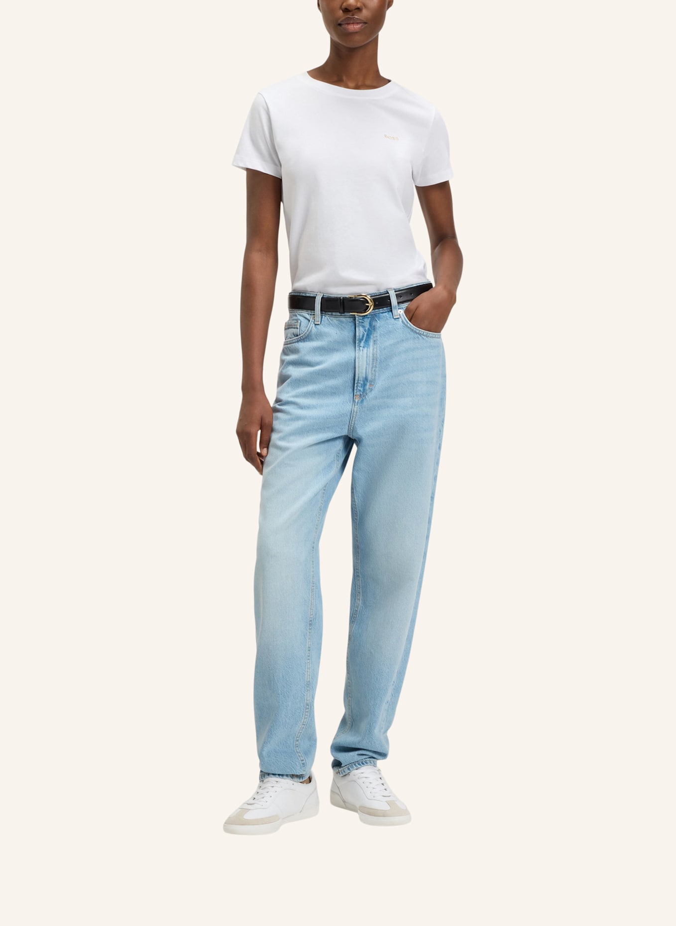 BOSS T-Shirt C_ESOGO_1 Regular Fit: WEISS