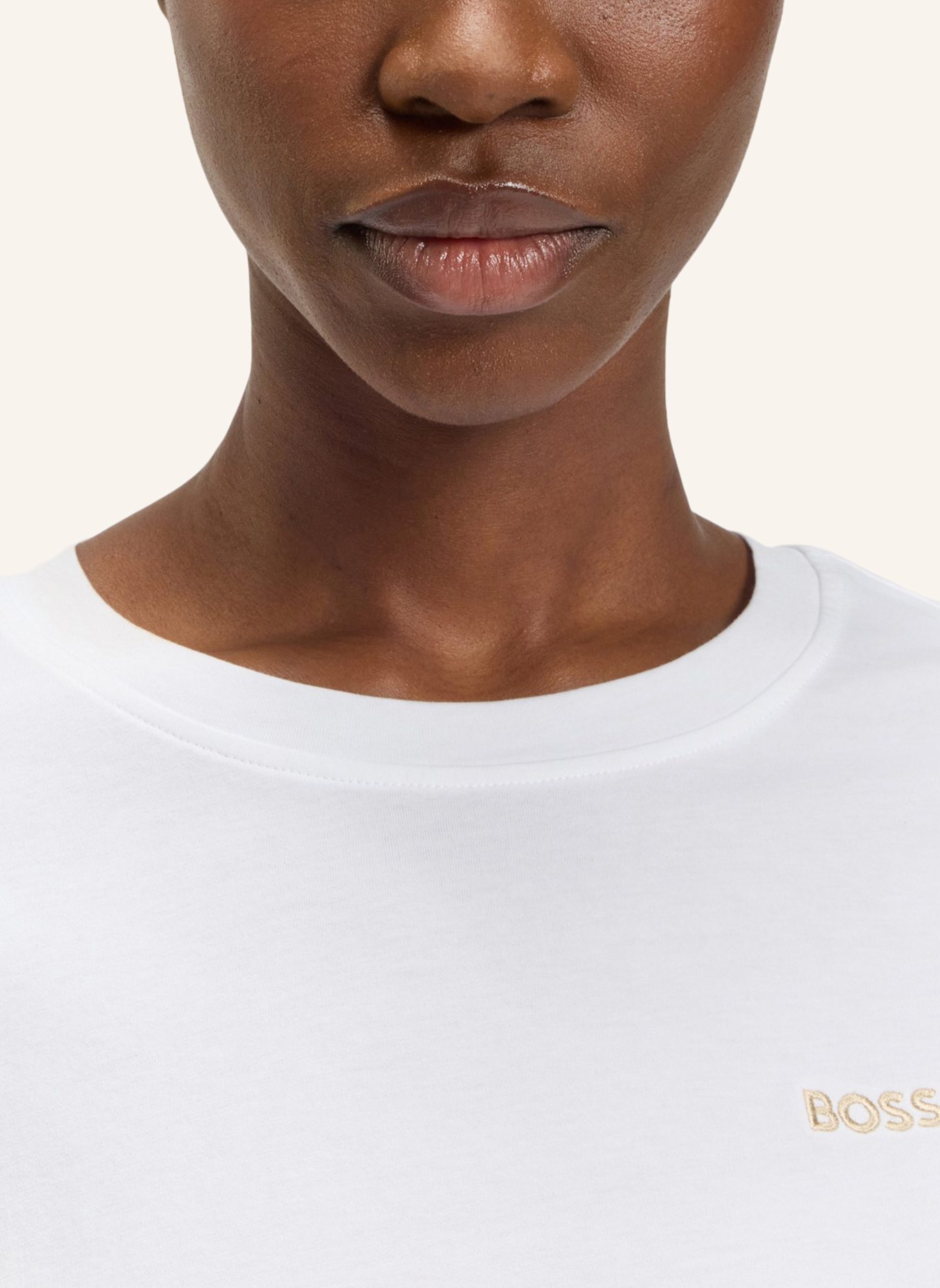 BOSS T-Shirt C_ESOGO_1 Regular Fit: WEISS