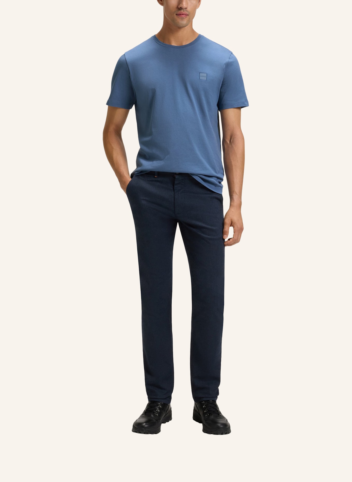 BOSS T-Shirt TALES: BLAU