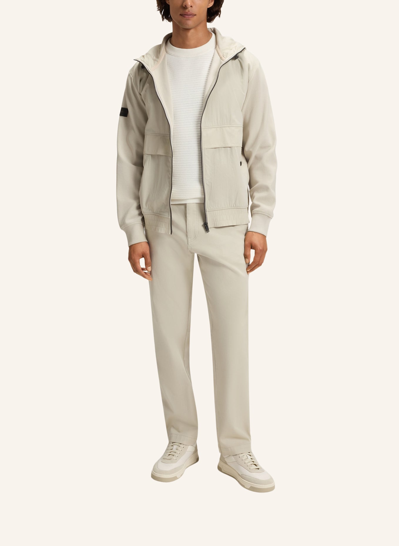 BOSS Pullover ANION: BEIGE