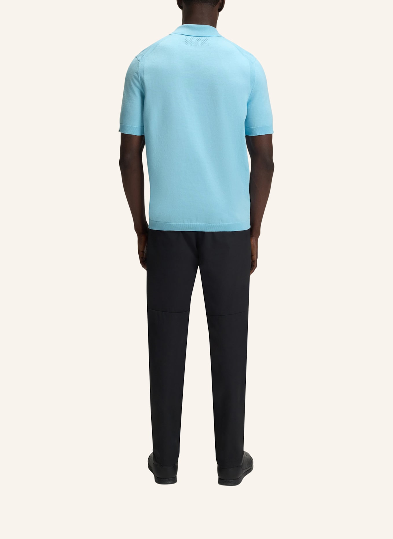 BOSS Pullover K_EVER-X PS Regular Fit: HELLBLAU