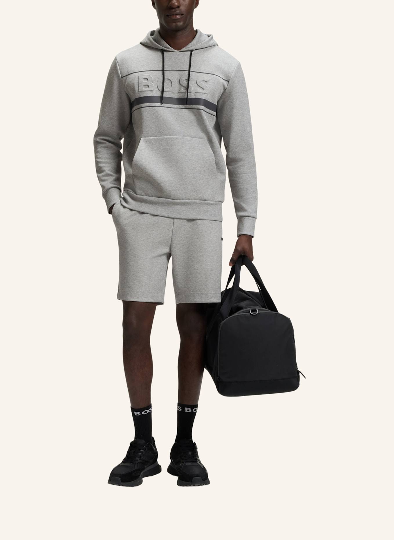 BOSS Sweatshirt SOODY ZONE Regular Fit: SILBER