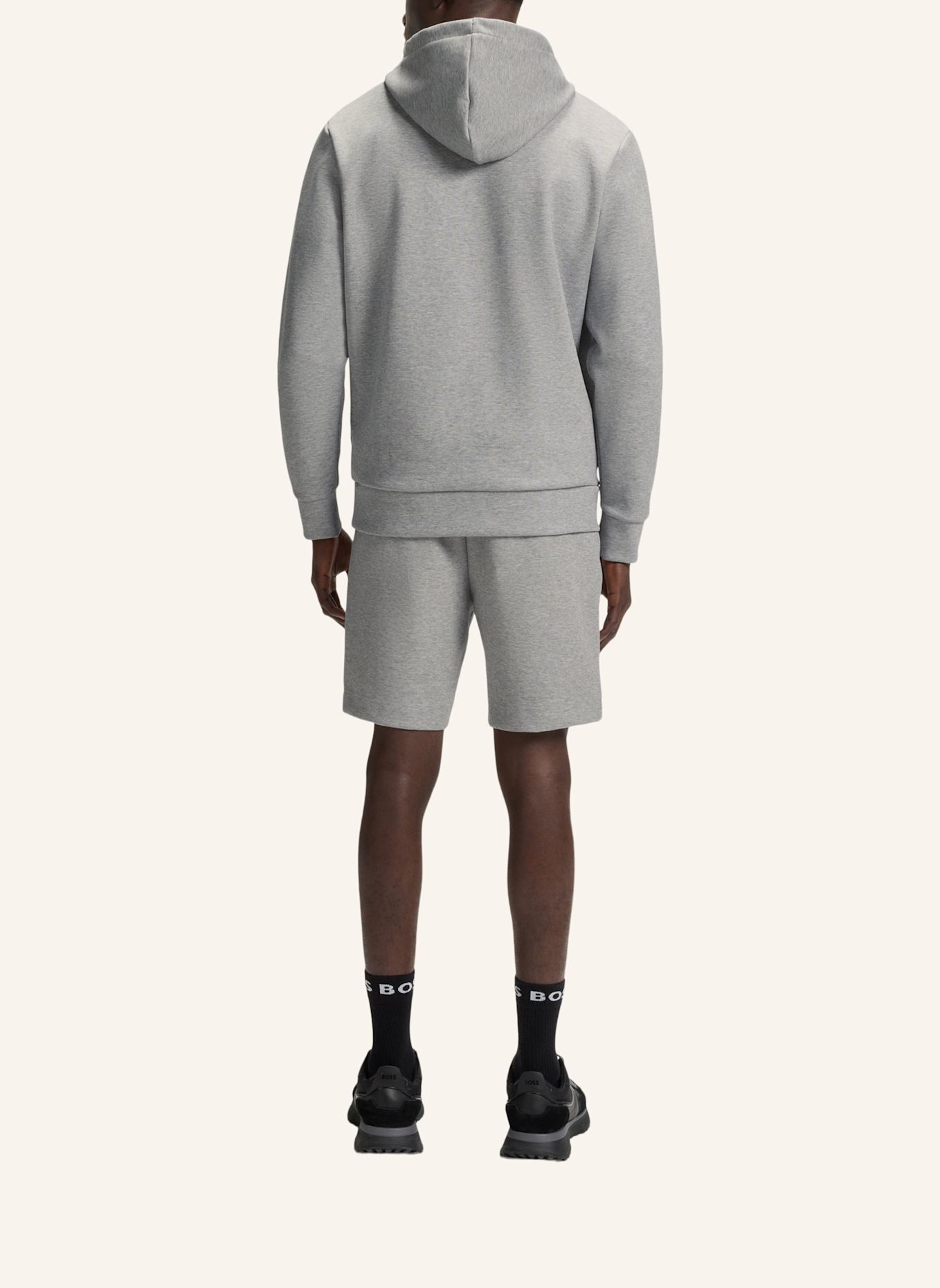 BOSS Sweatshirt SOODY ZONE Regular Fit: SILBER