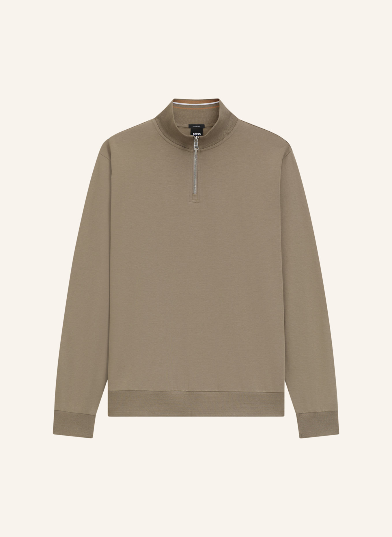 BOSS Sweatshirt H-STIMMANN 109 Regular Fit: BRAUN